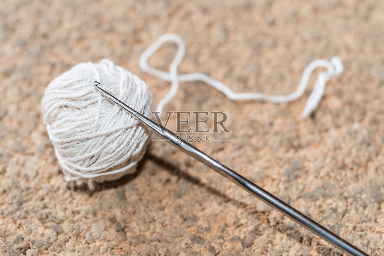 钩编针织纱照片摄影图片