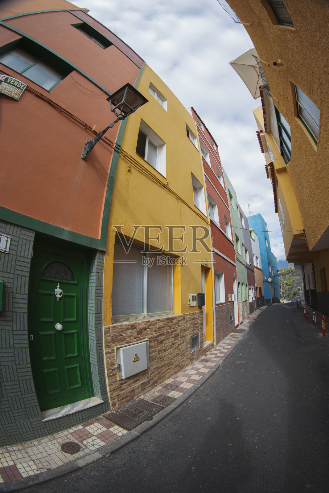 克鲁兹港。照片摄影图片