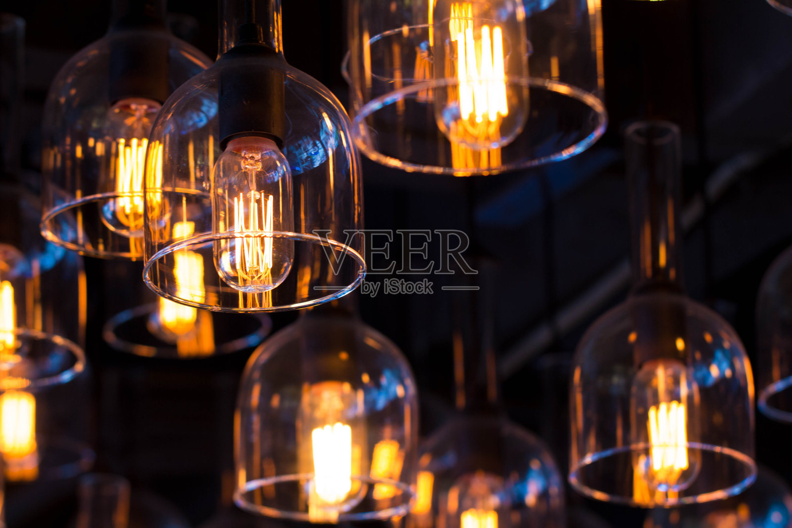 金照明装饰照片摄影图片