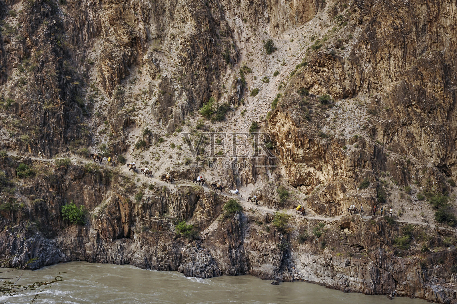 川藏茶马古道照片摄影图片