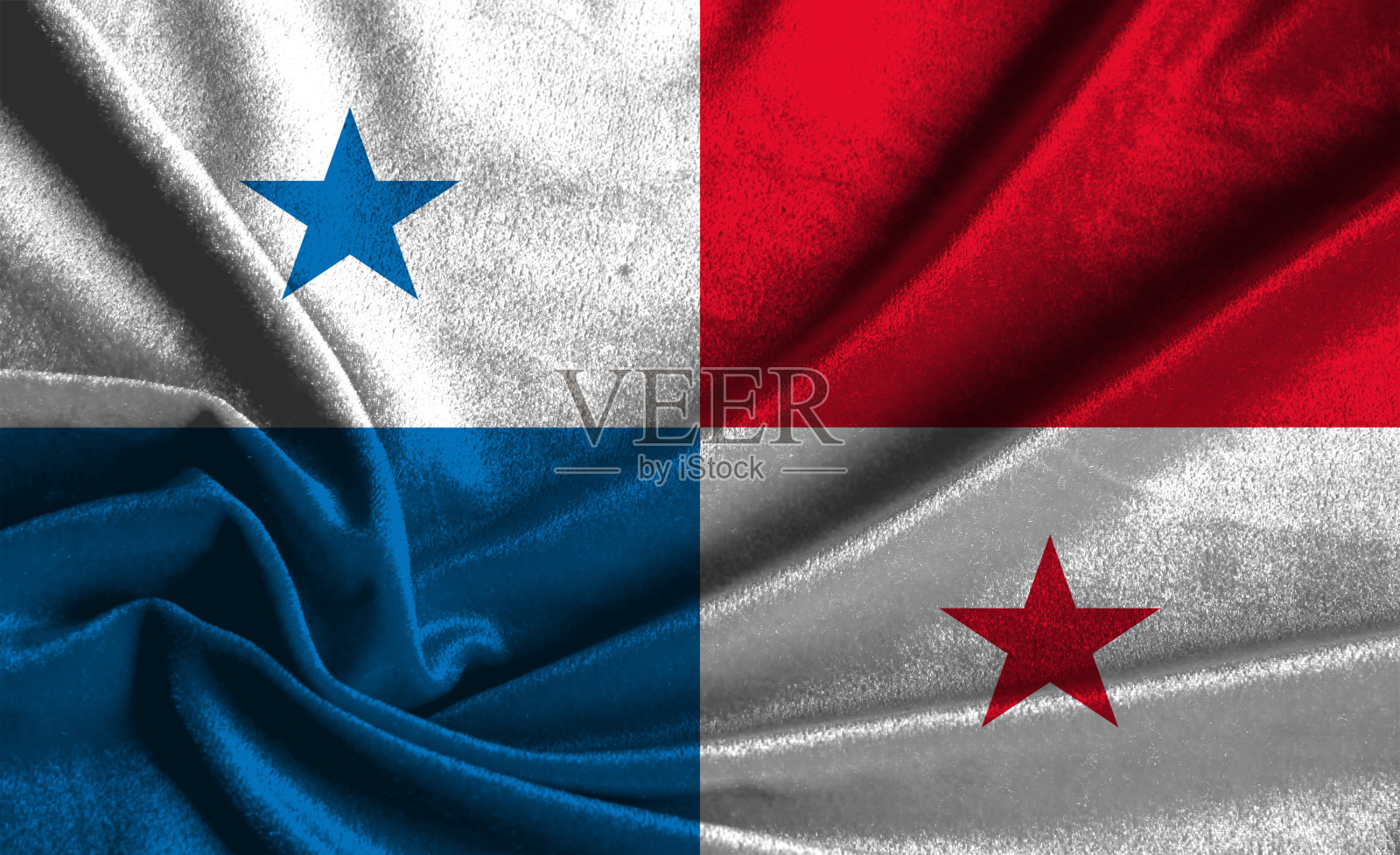 巴拿马国旗照片摄影图片