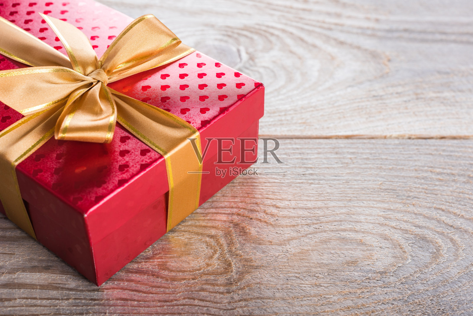 缎带礼盒照片摄影图片