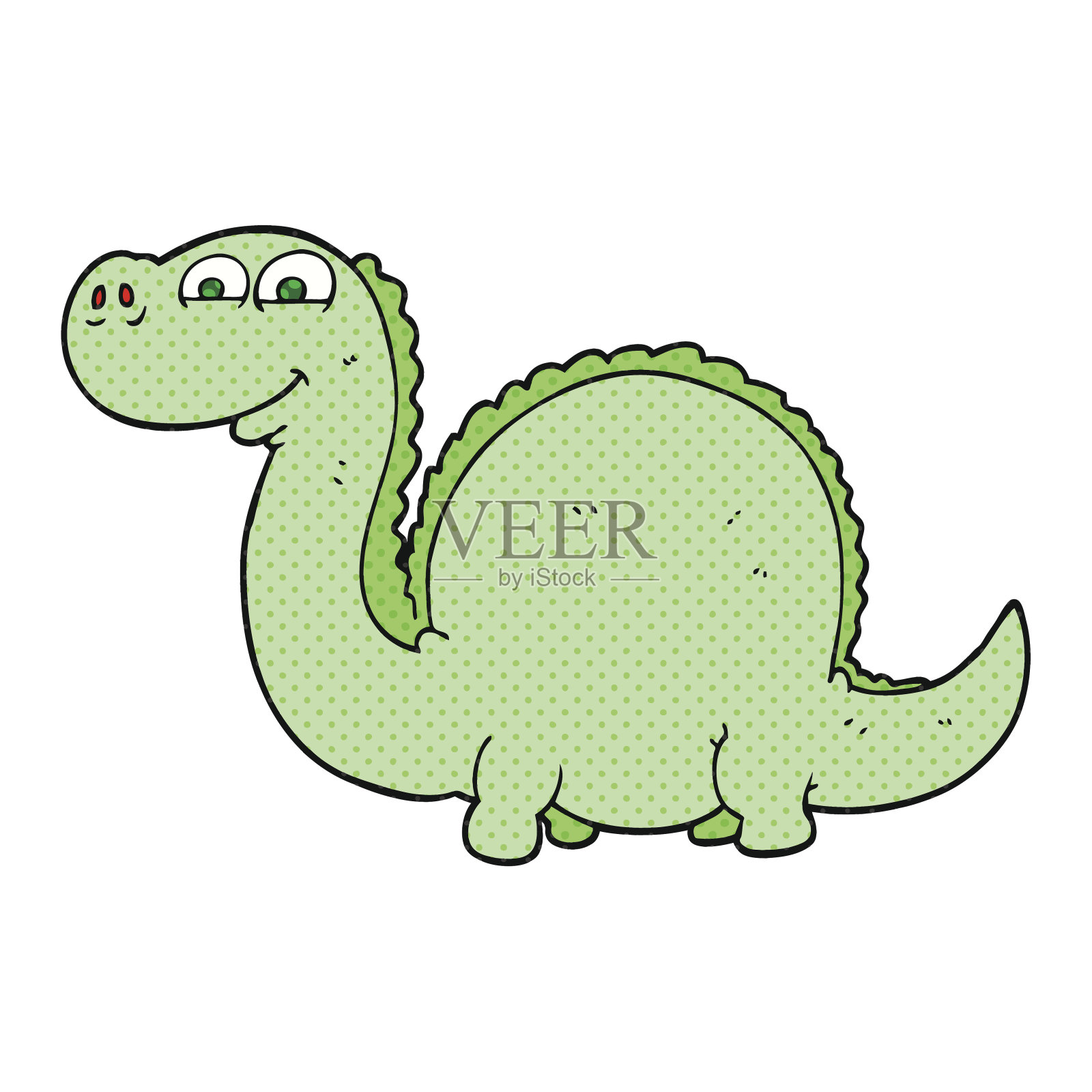 卡通恐龙插画图片素材