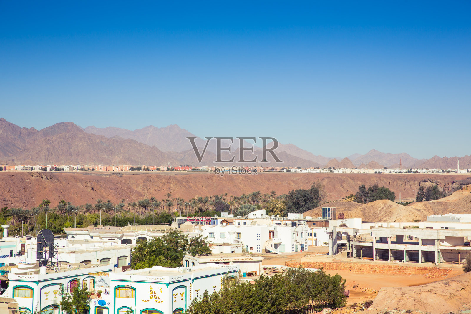 沙姆沙伊赫俯视图照片摄影图片