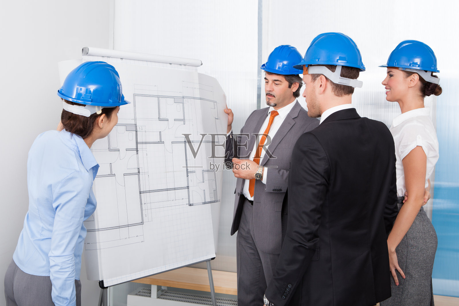 架构师讨论计划照片摄影图片