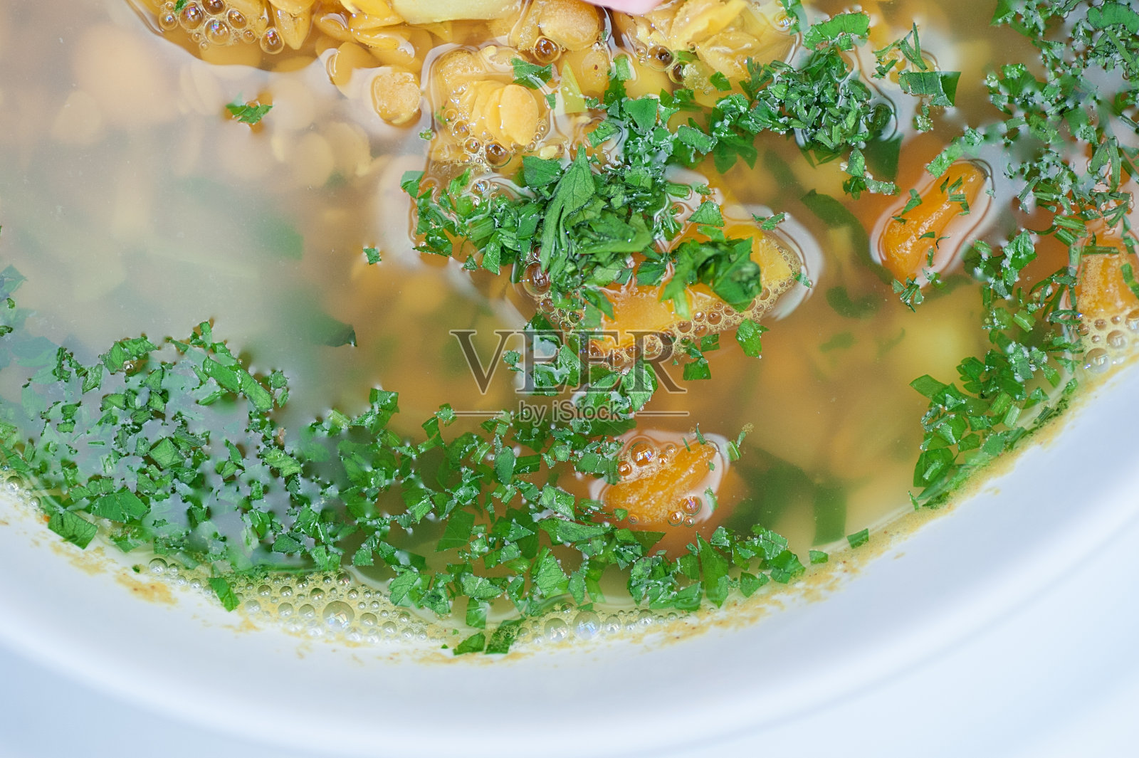 扁豆汤照片摄影图片