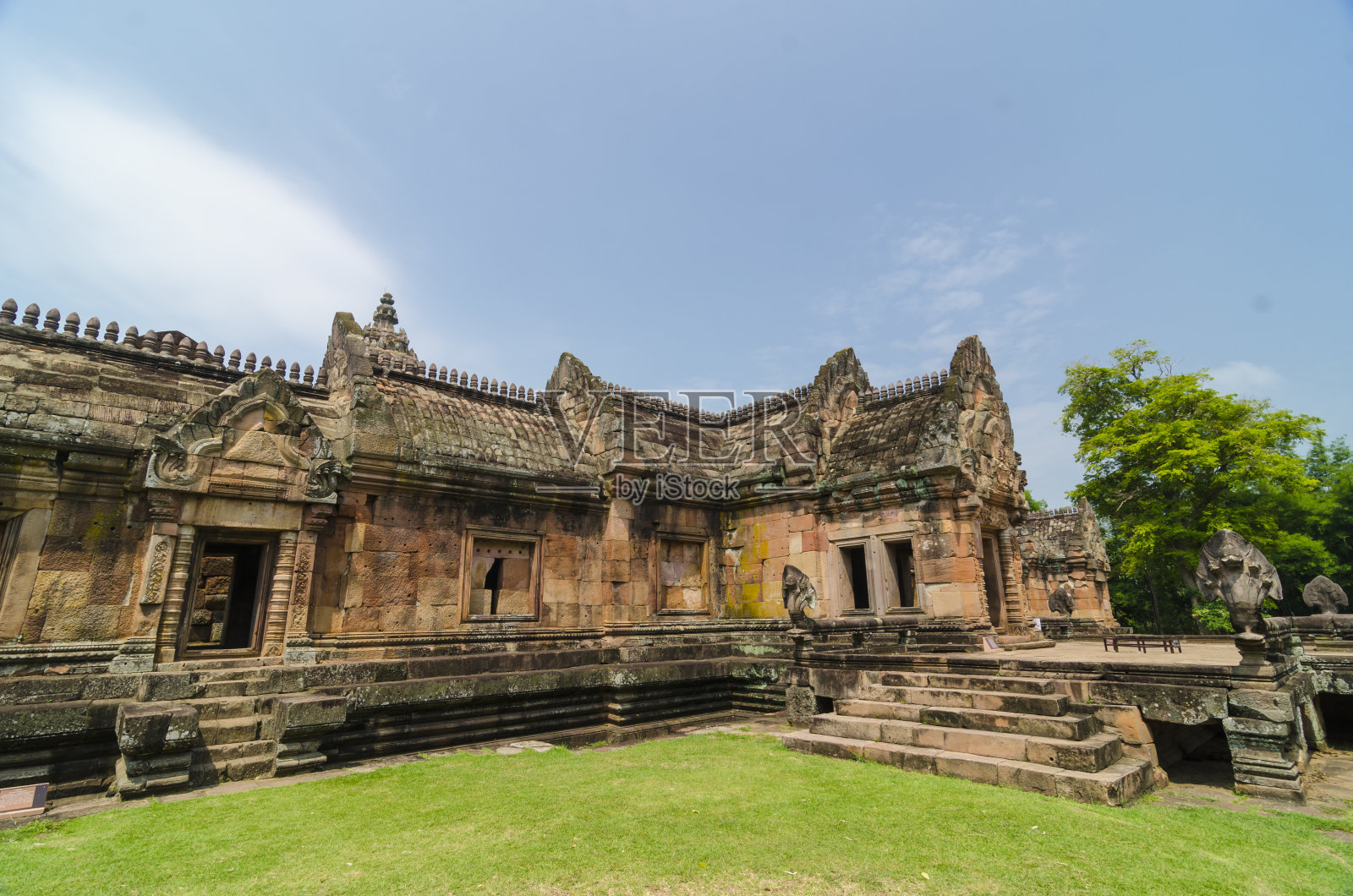 沙石城堡，泰国布里兰省phanomrung照片摄影图片