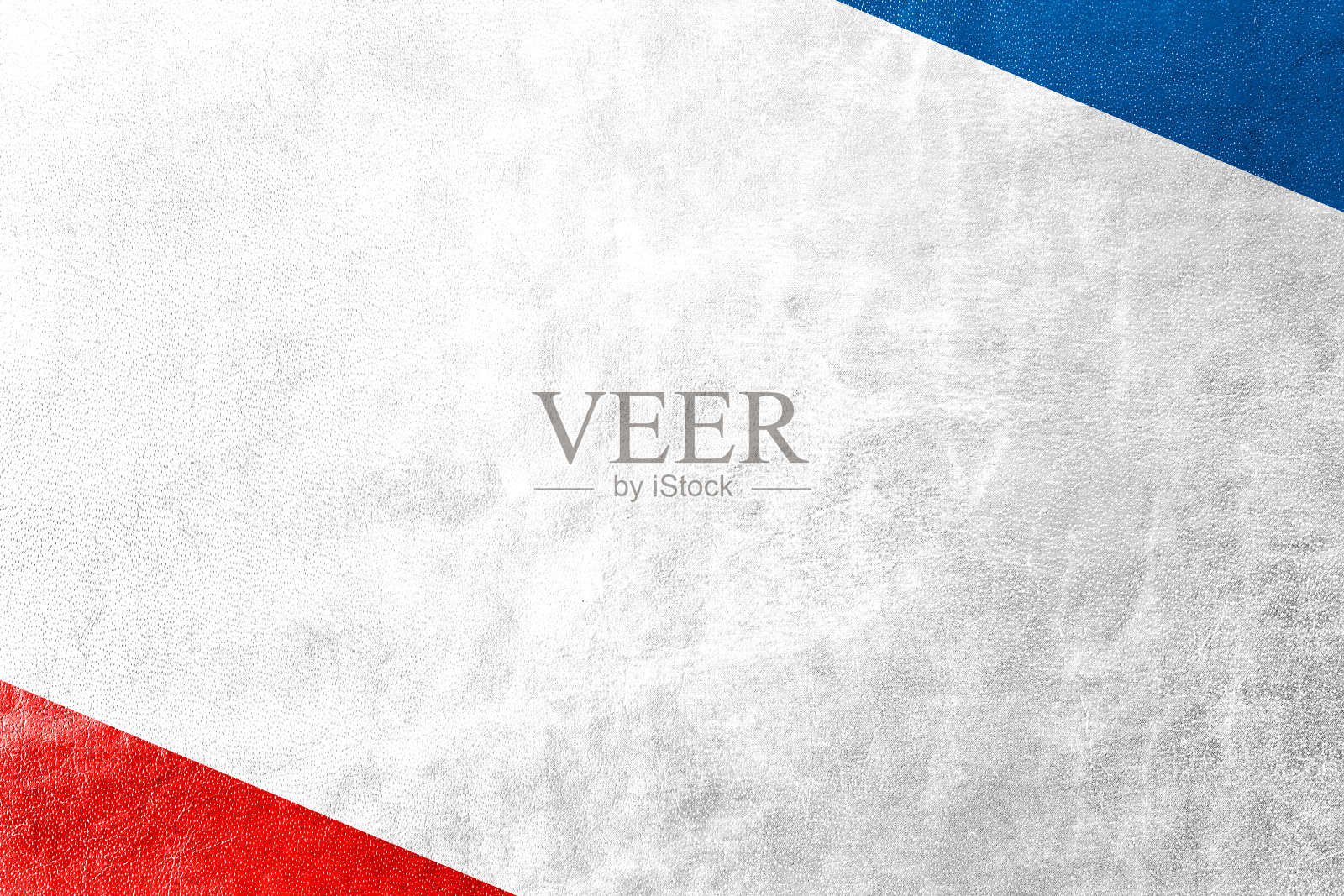 克里米亚自治共和国的旗帜上绘有皮革纹理照片摄影图片