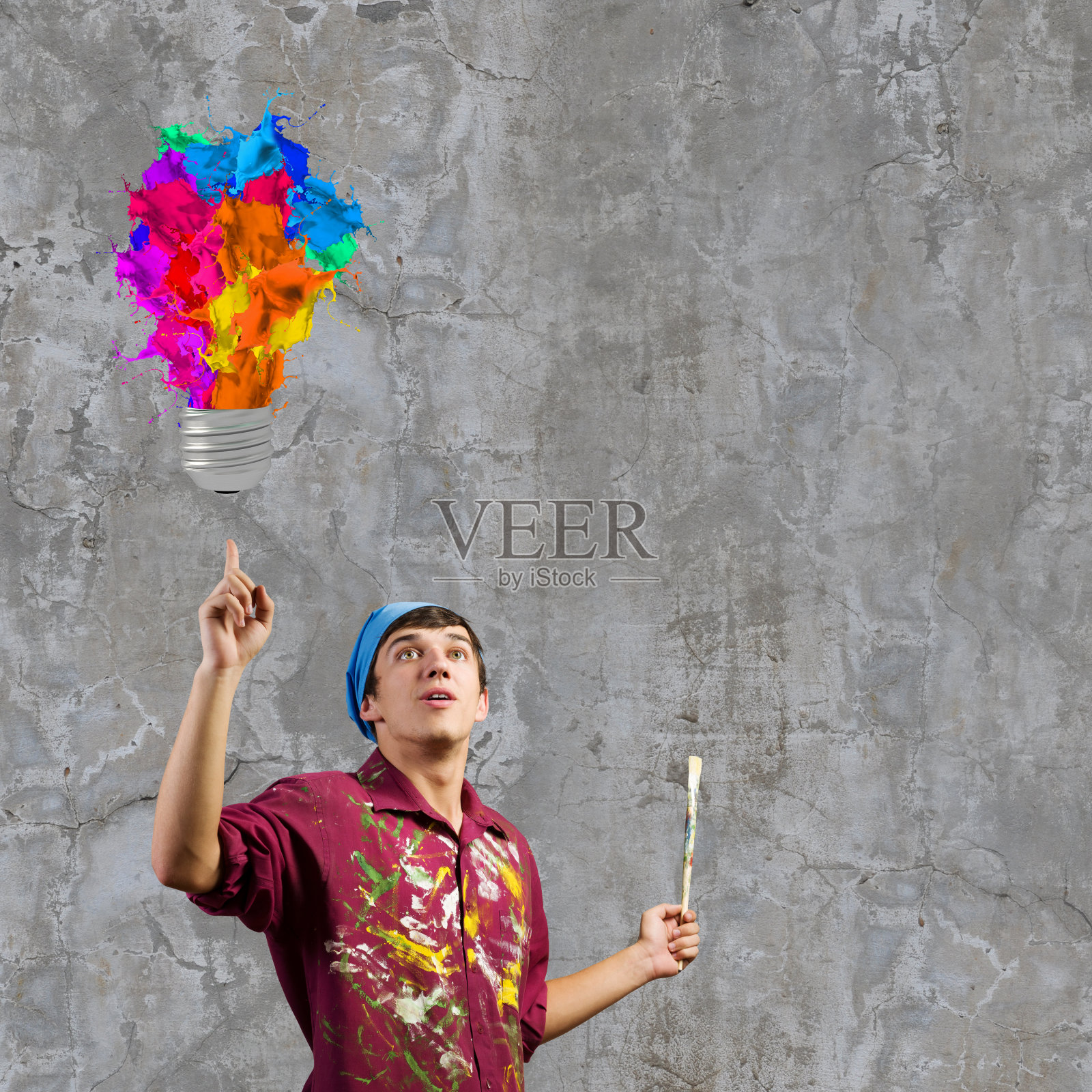 男人的画家照片摄影图片