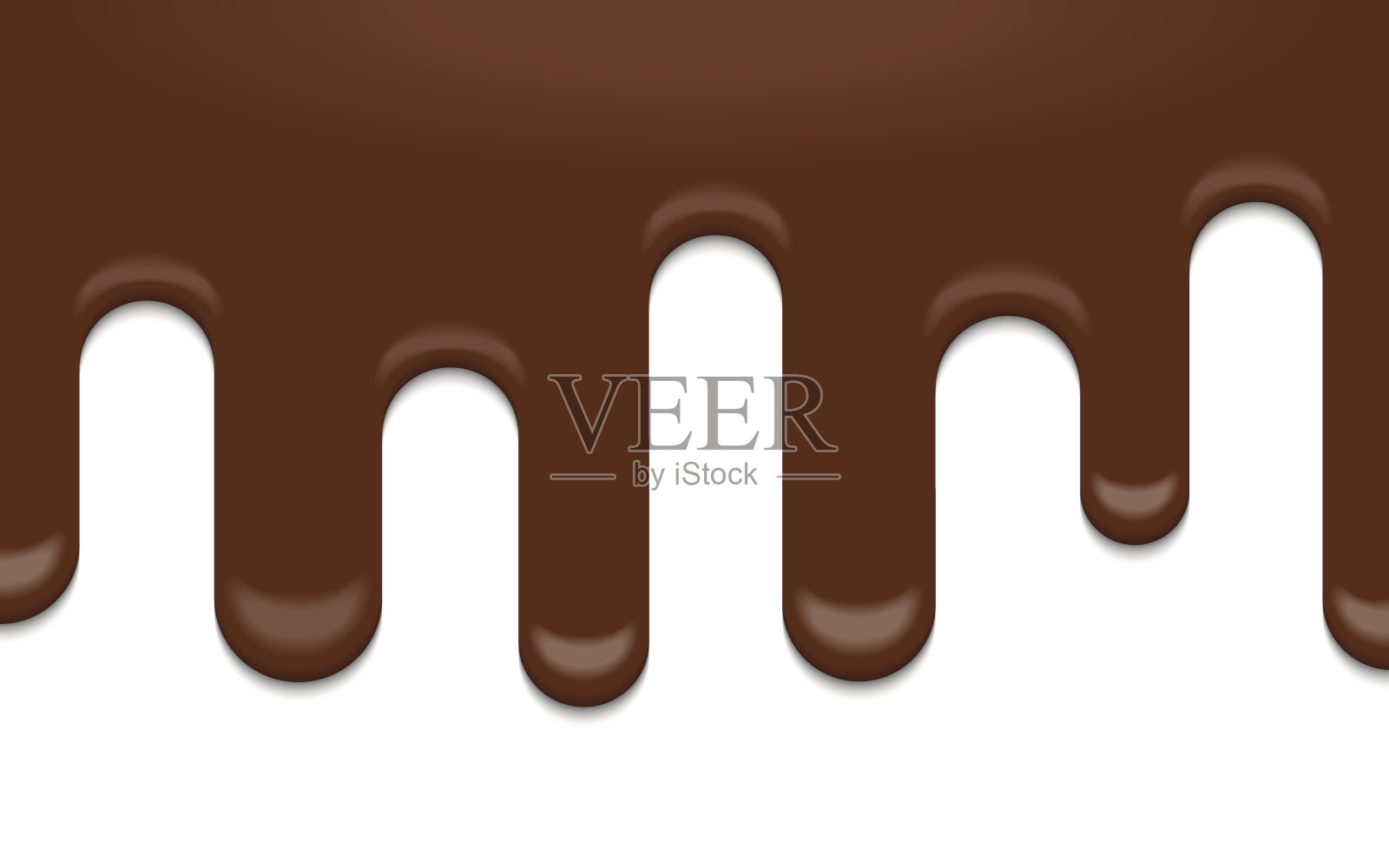 目前巧克力滴。矢量图设计元素图片