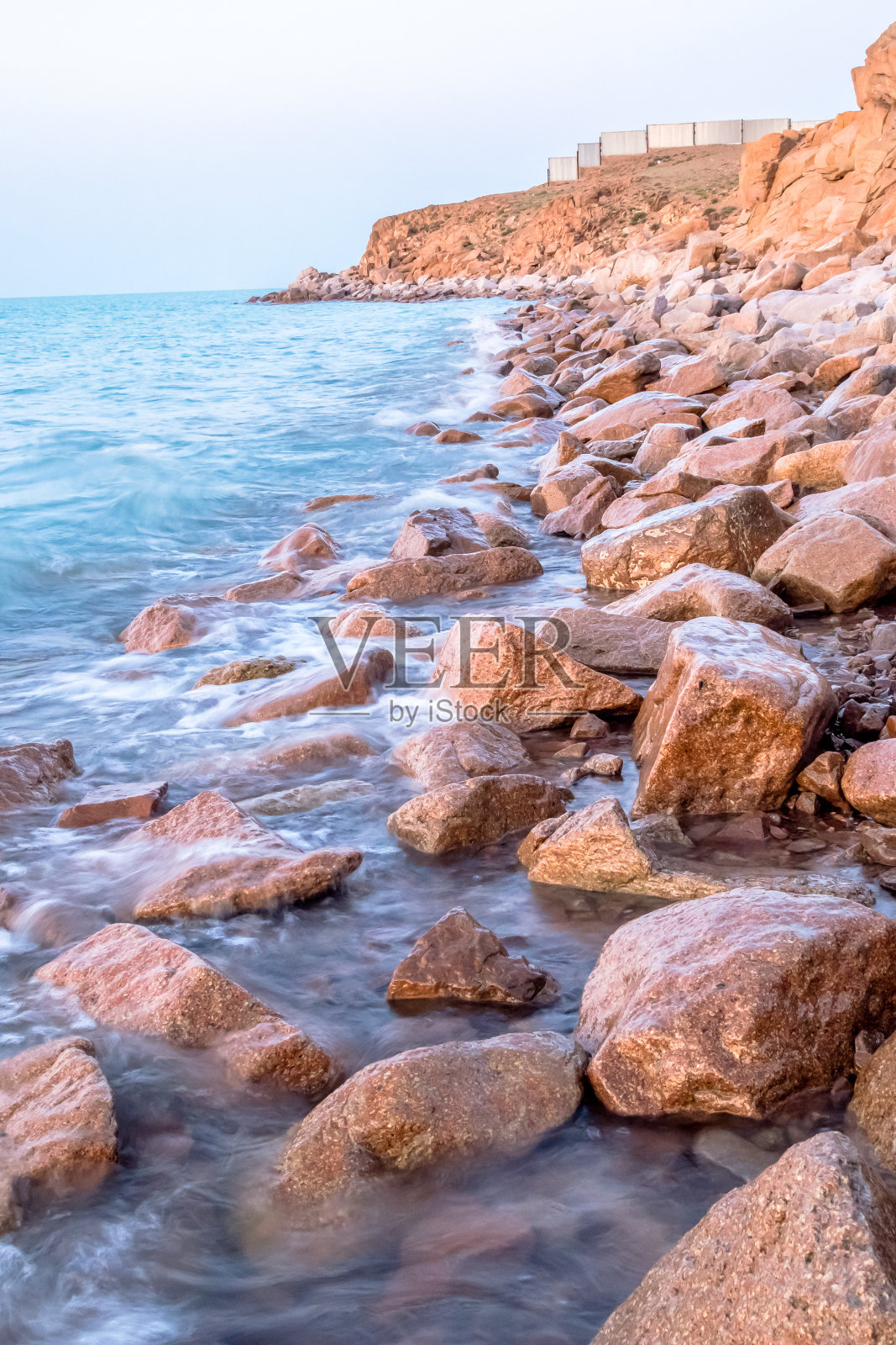 海洋岩石海岸照片摄影图片