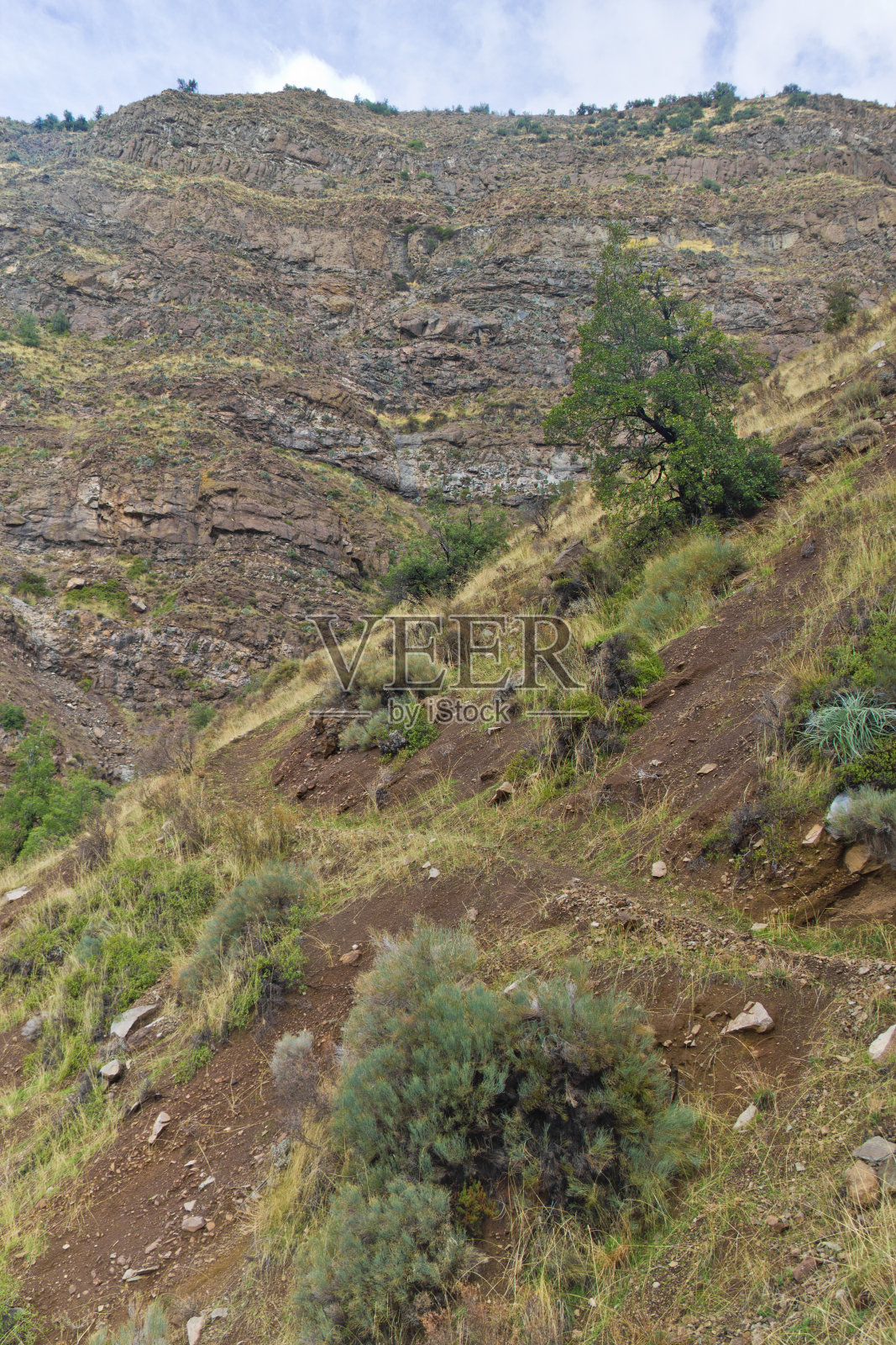 山间小径照片摄影图片