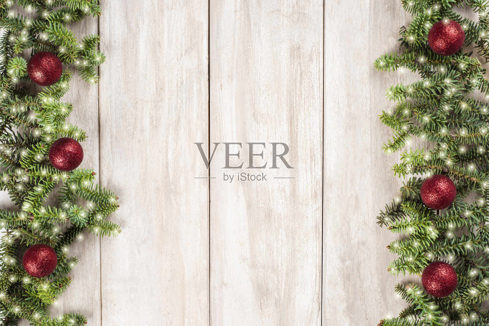 圣诞贺卡背景与文字的空间照片摄影图片