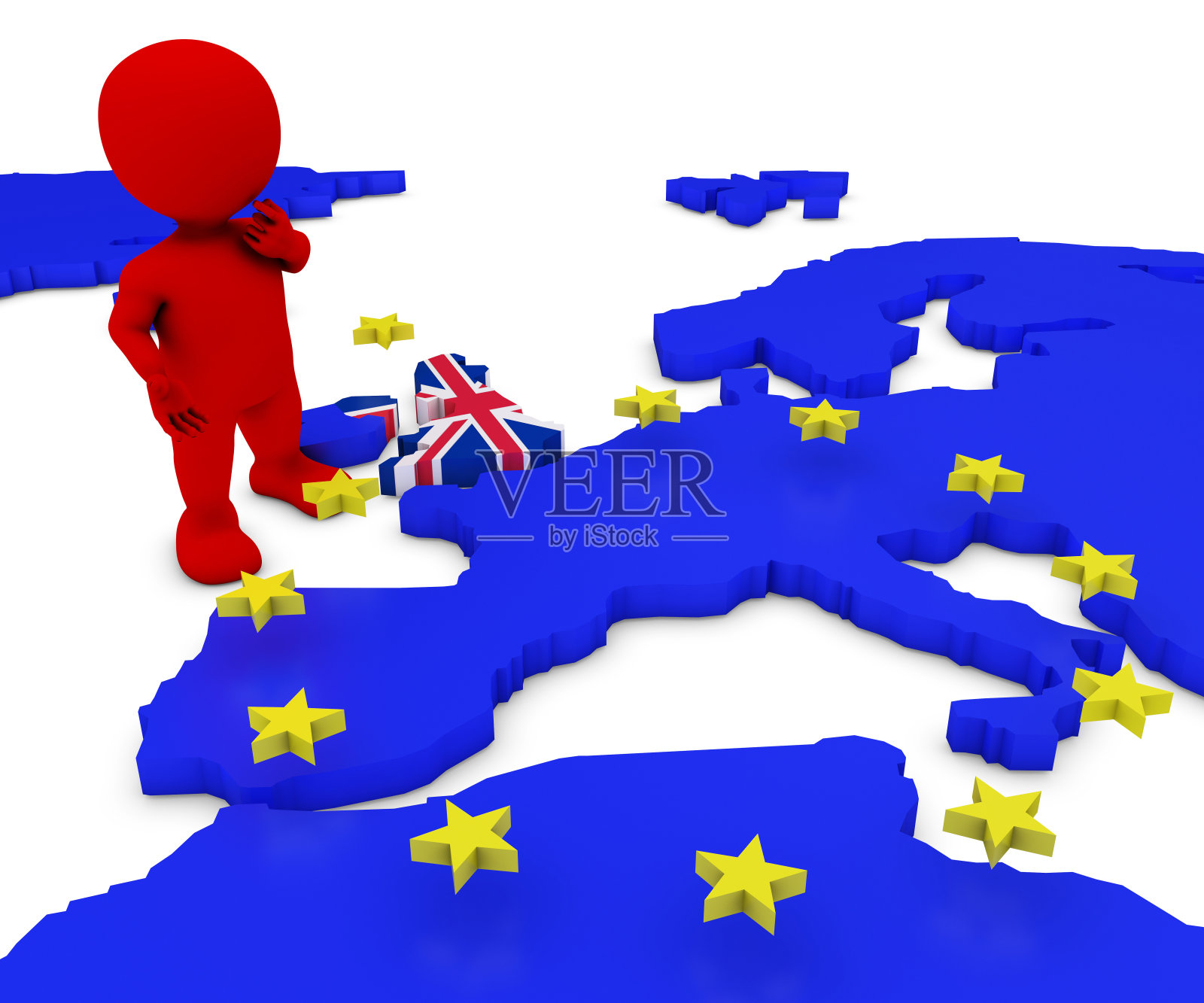 欧盟公投男子照片摄影图片