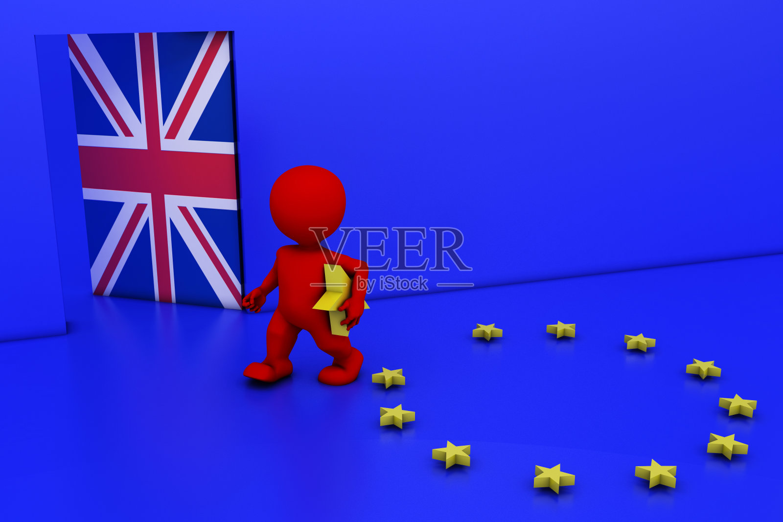 欧盟公投男子照片摄影图片