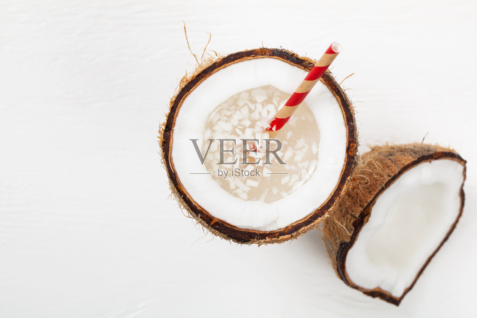 椰子汁照片摄影图片