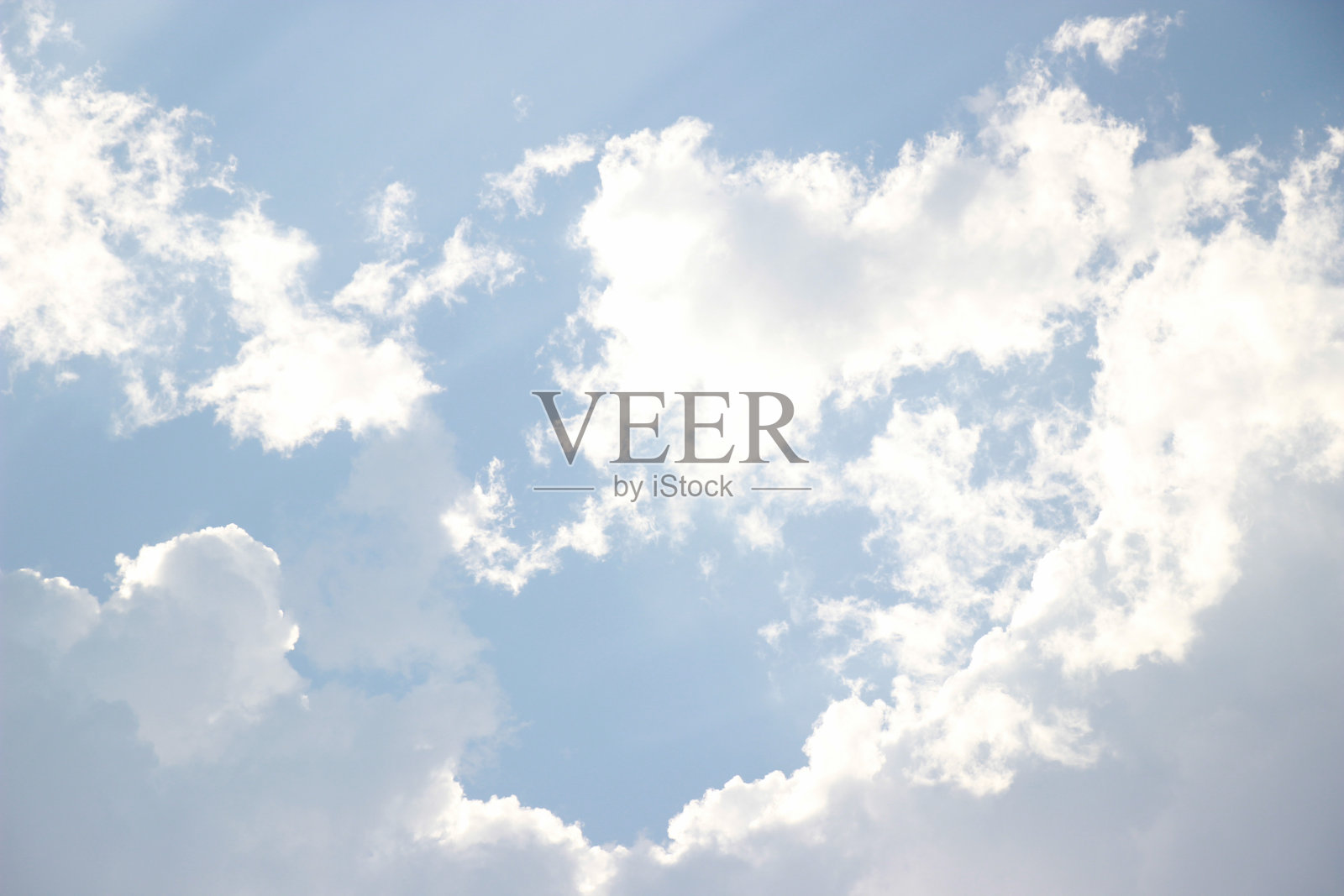 蓝天和云彩的背景照片摄影图片