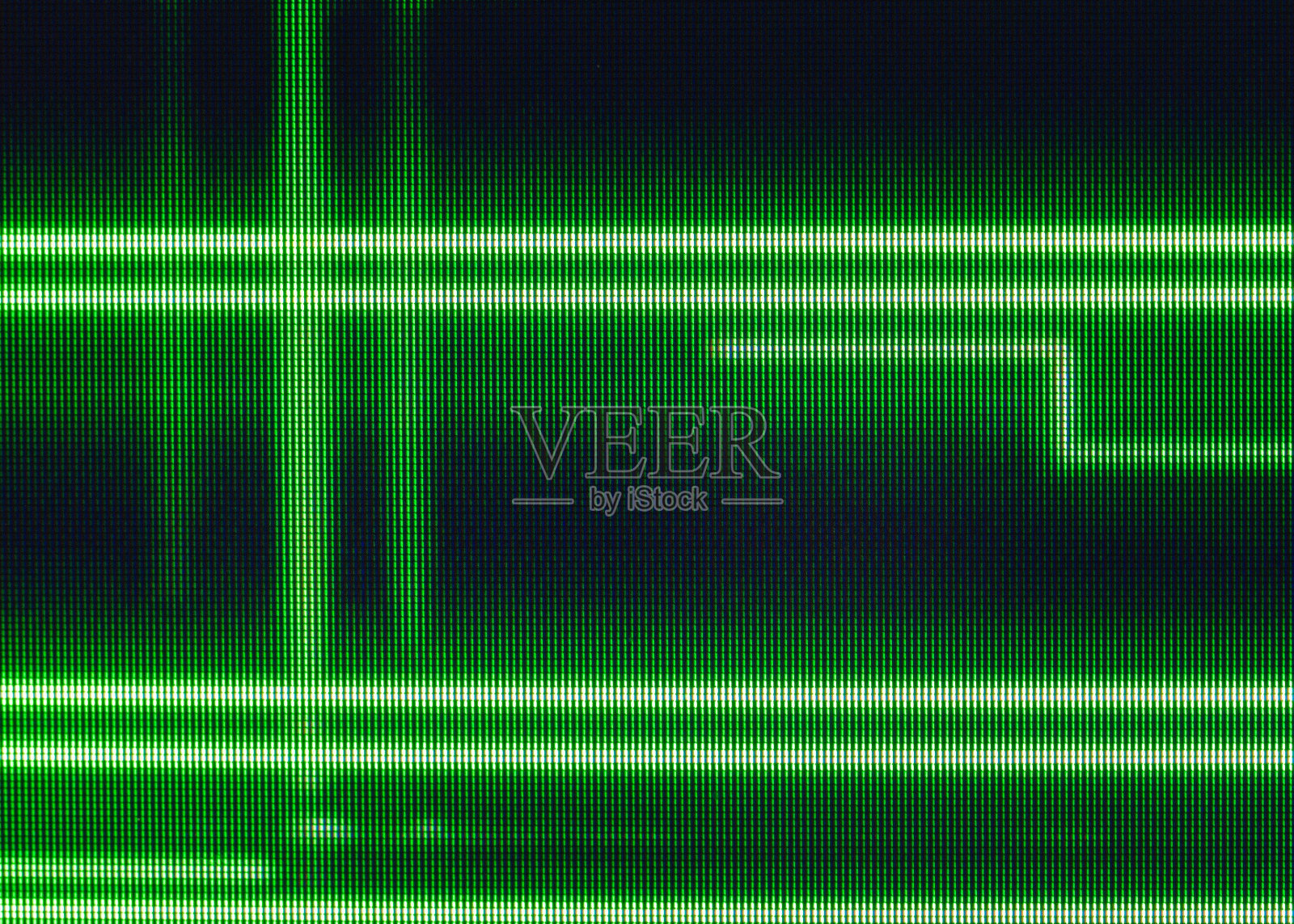 绿线抽象图案背景从电视屏幕照片摄影图片