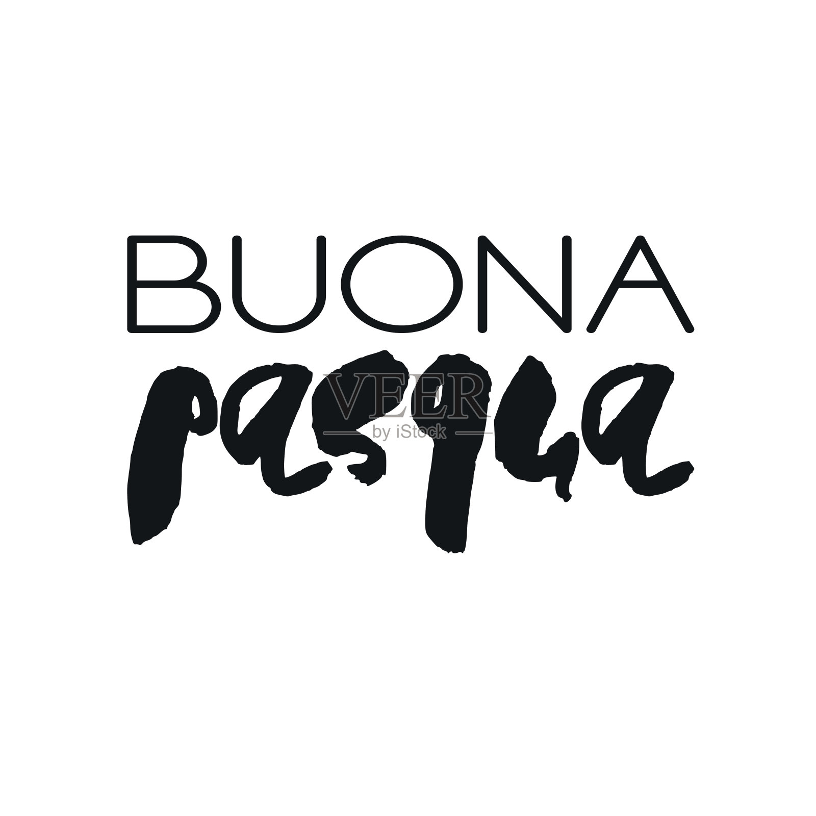 手绘装饰字母插画图片素材