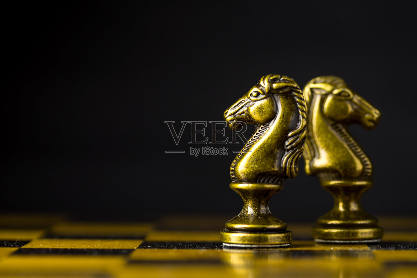 国际象棋的经营理念，领袖与成功照片摄影图片