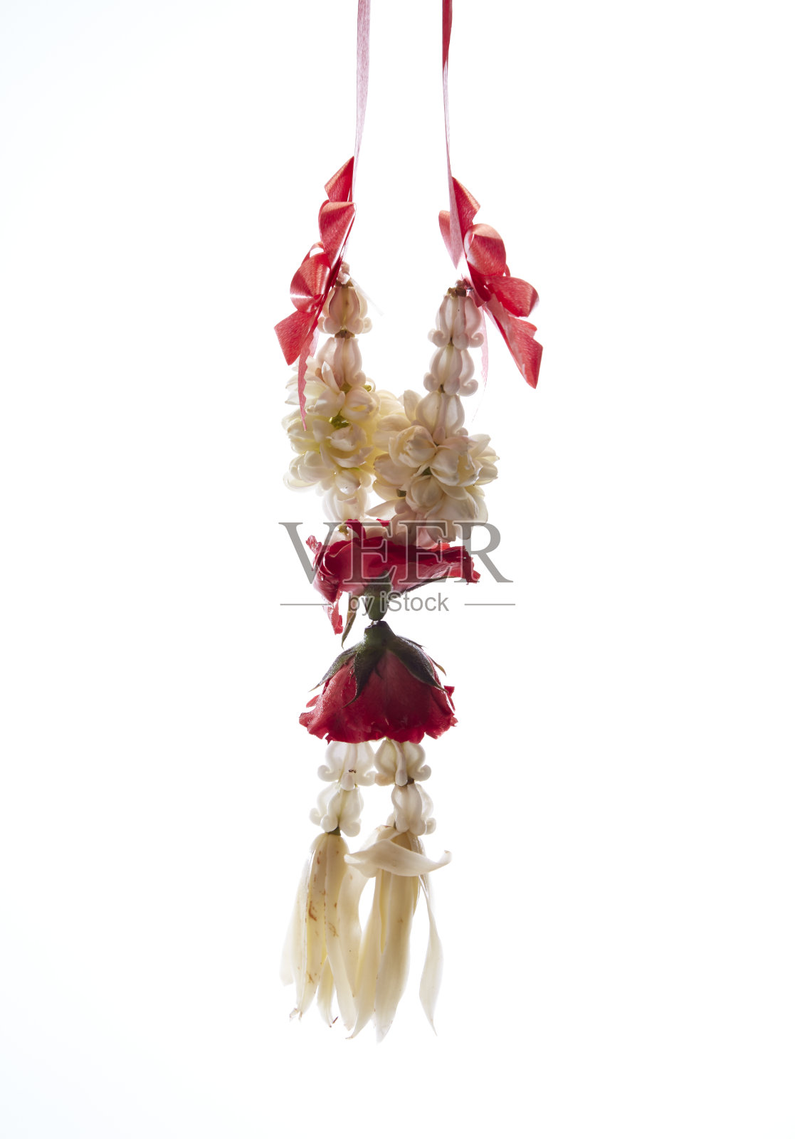 泰国花环彩花照片摄影图片