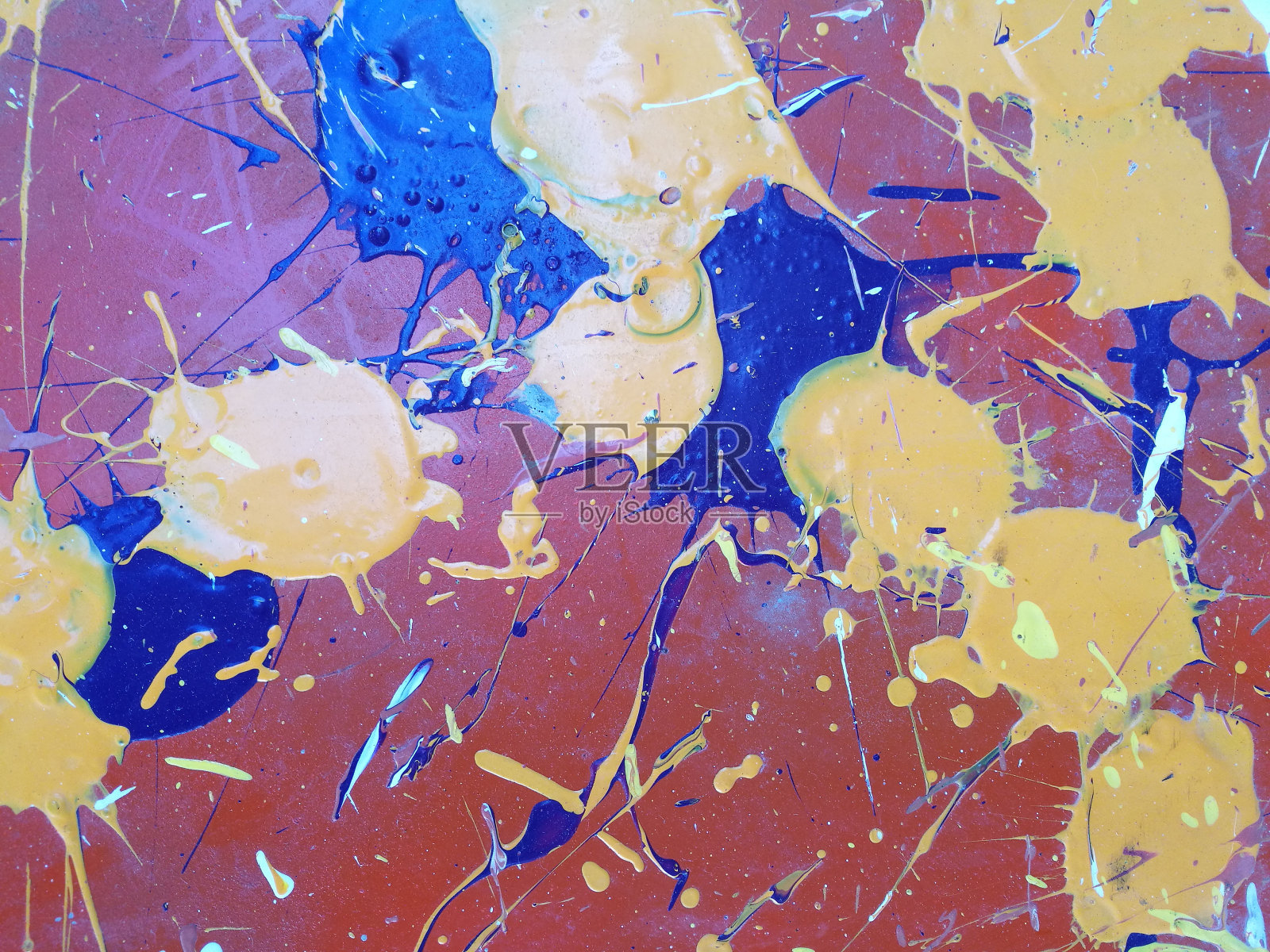 油漆洒出来了照片摄影图片