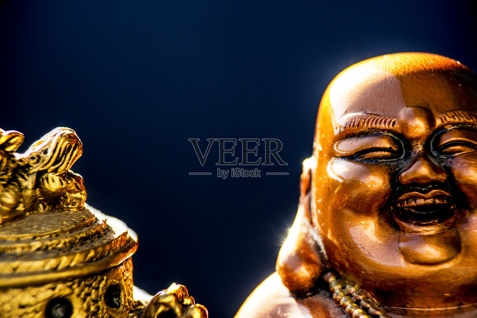 佛笑照片摄影图片