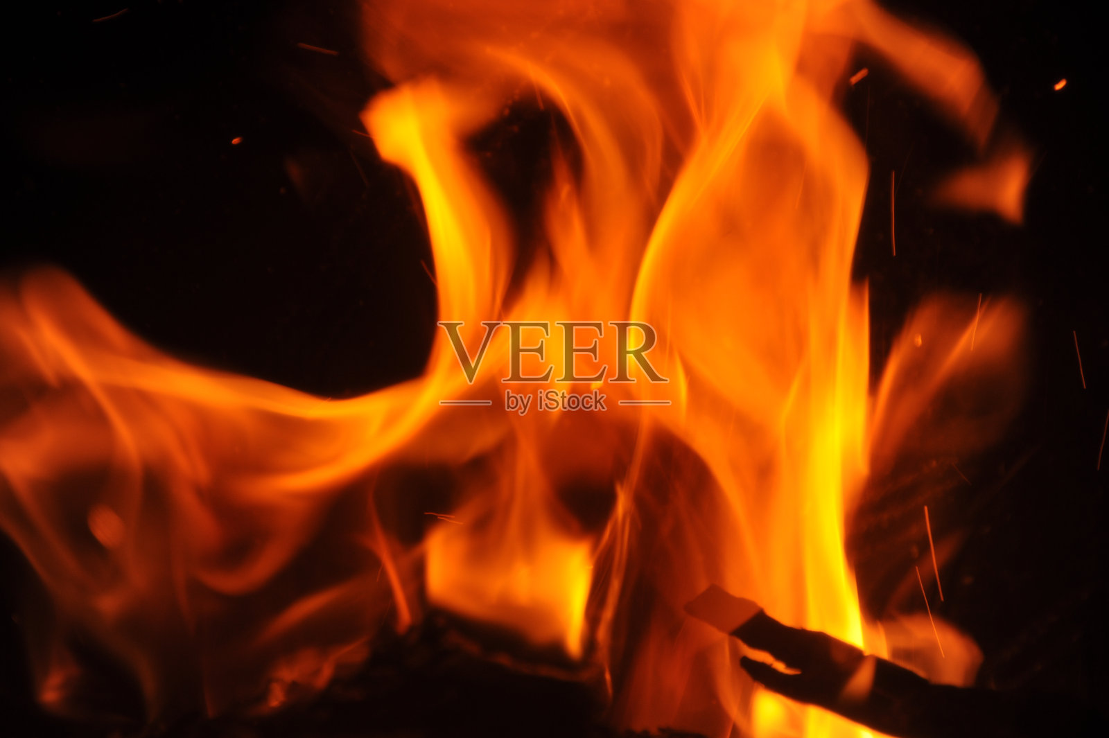 西班牙人着火了照片摄影图片