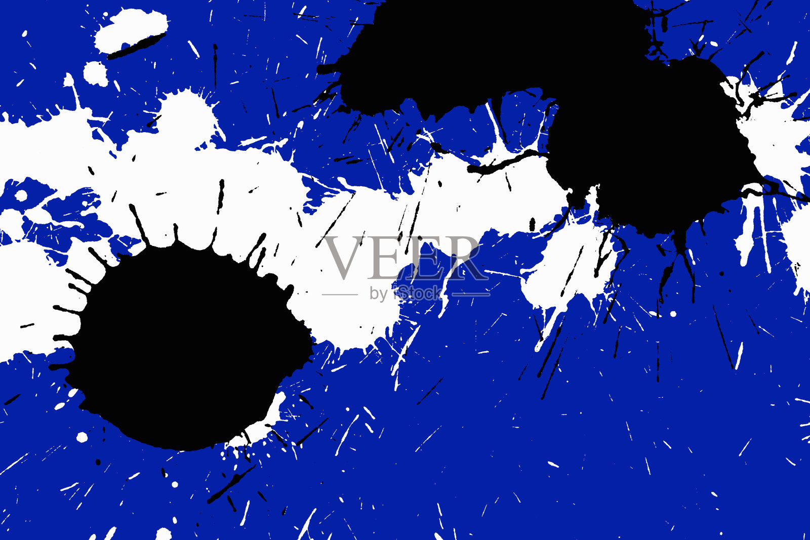 墨水飞溅插画图片素材