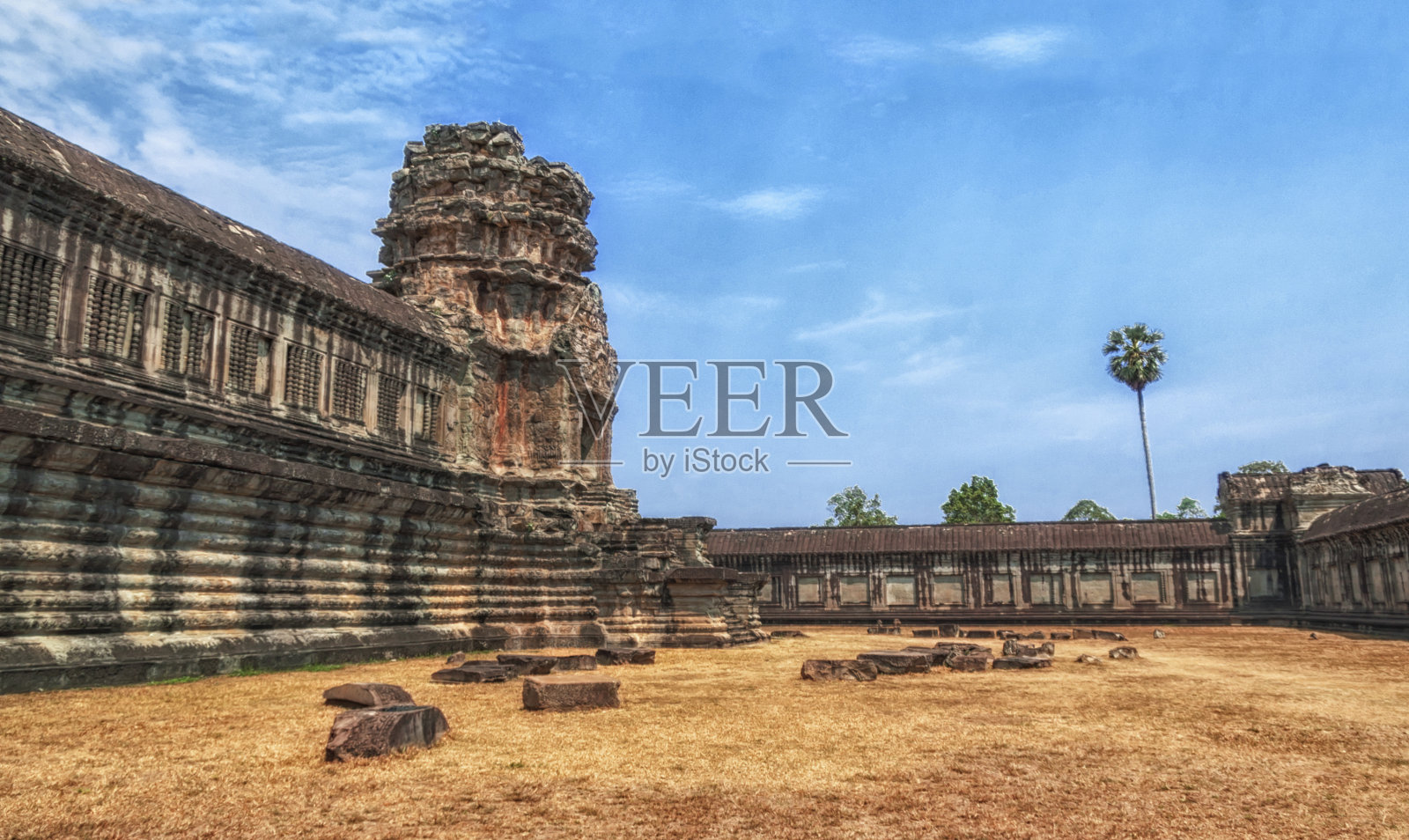 柬埔寨的吴哥窟照片摄影图片