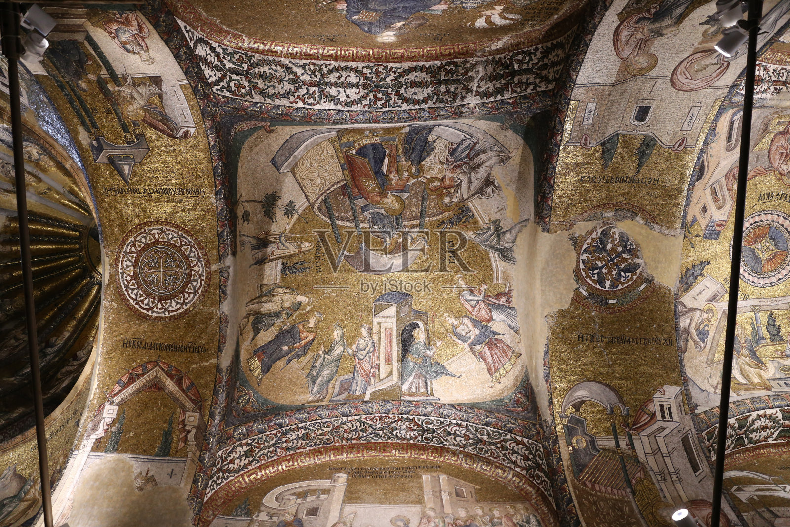 土耳其伊斯坦布尔的乔拉教堂照片摄影图片