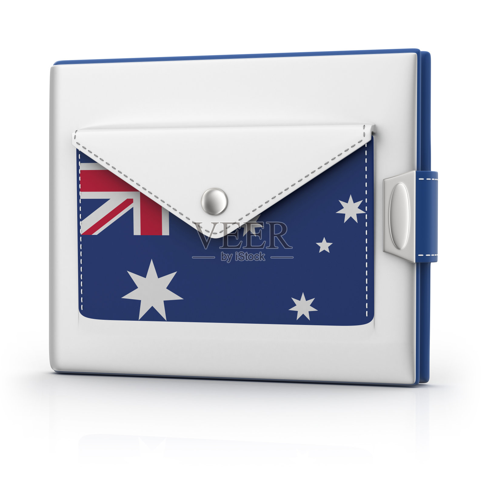 钱包-澳洲国旗照片摄影图片