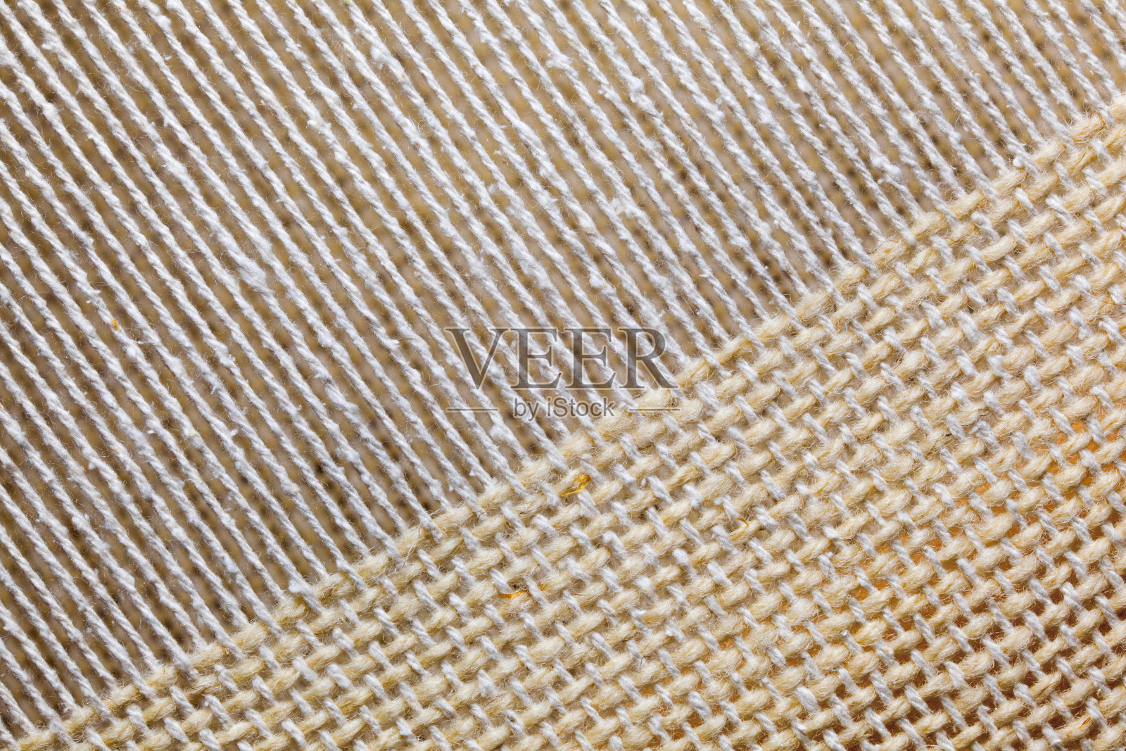 生丝与羊毛交织，宏观照片摄影图片