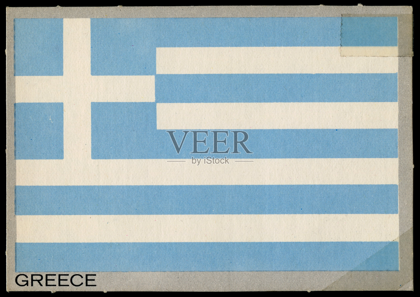 希腊的明信片照片摄影图片