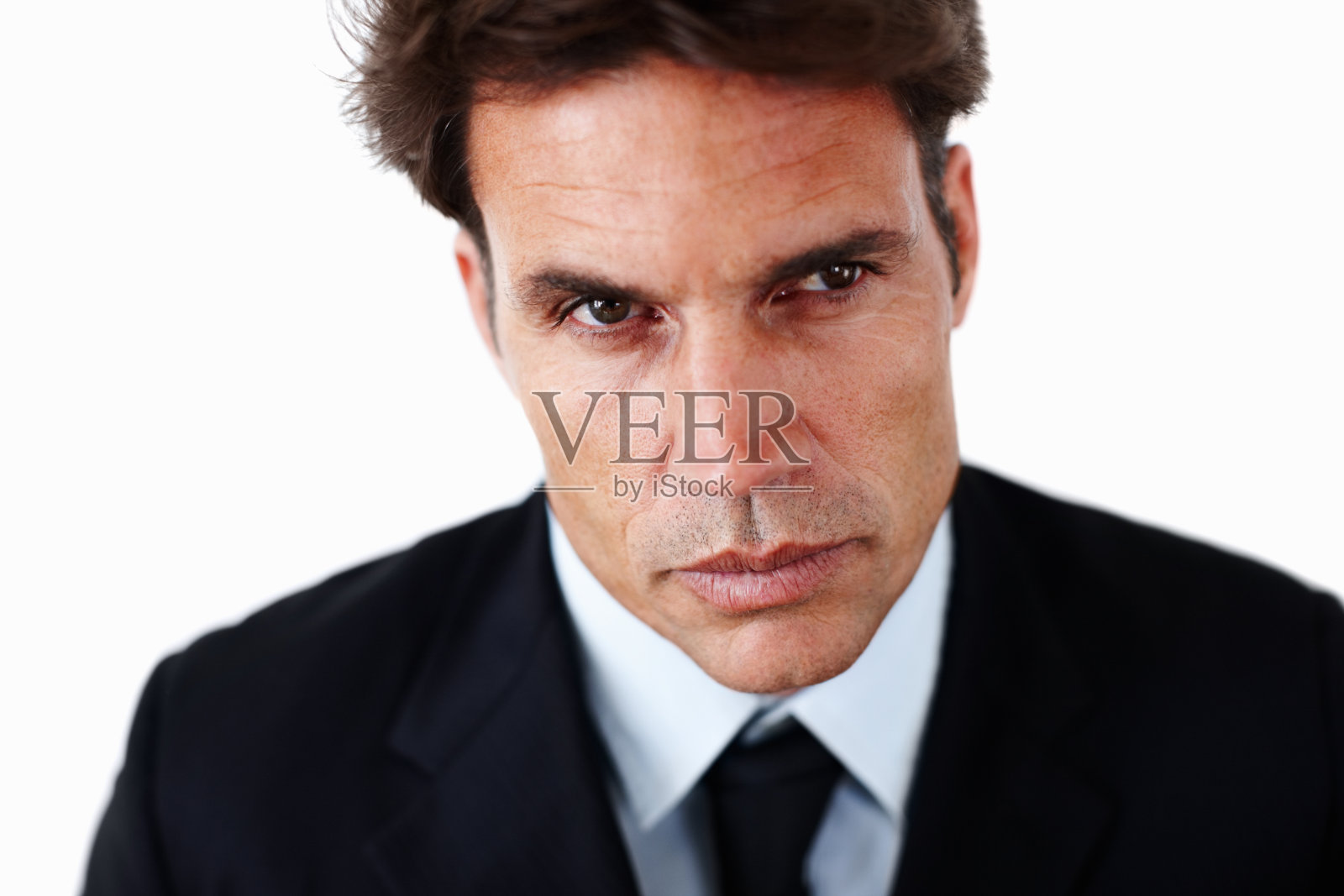 严肃的管理者照片摄影图片