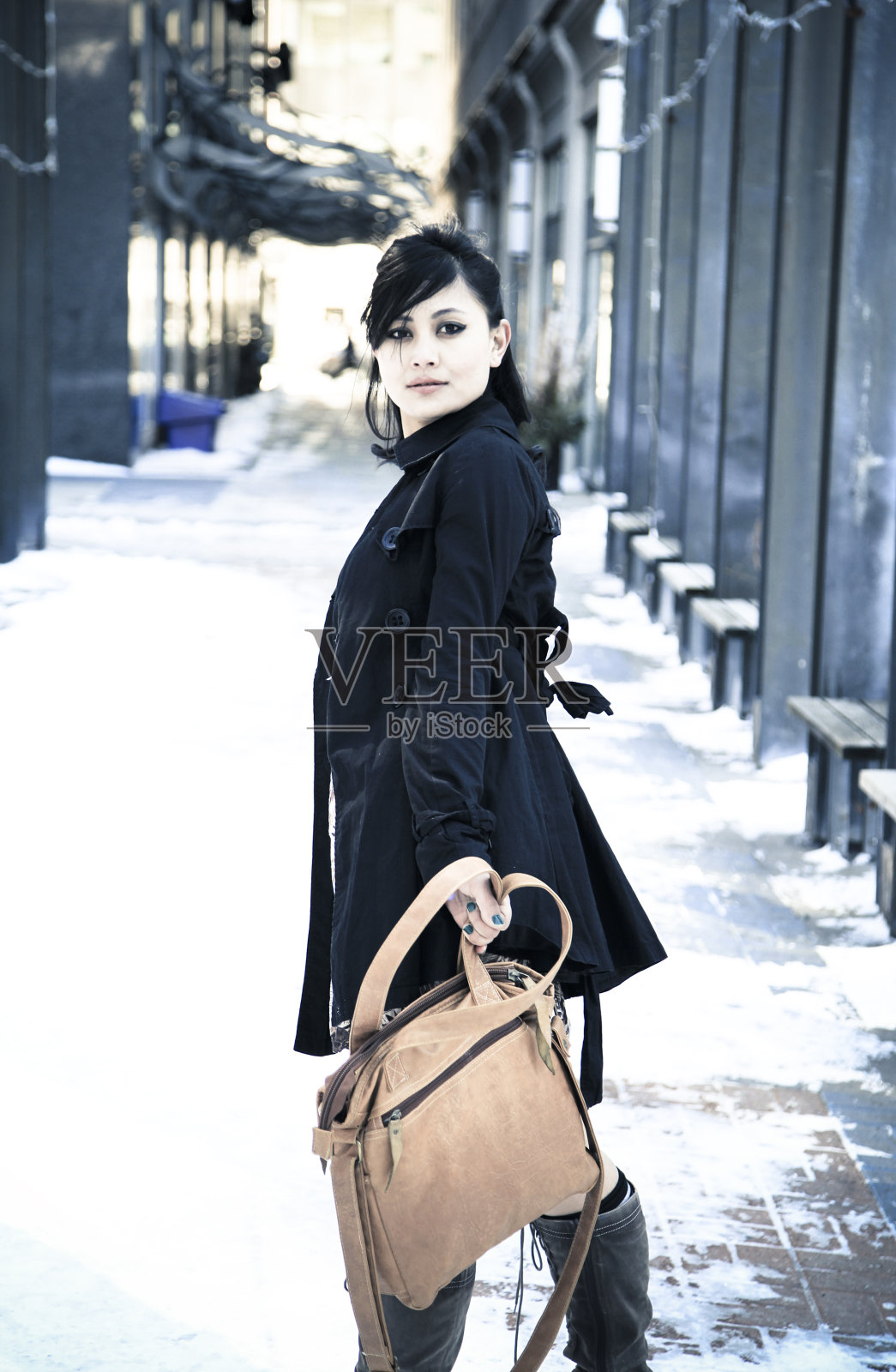 美丽的少数民族女子照片摄影图片