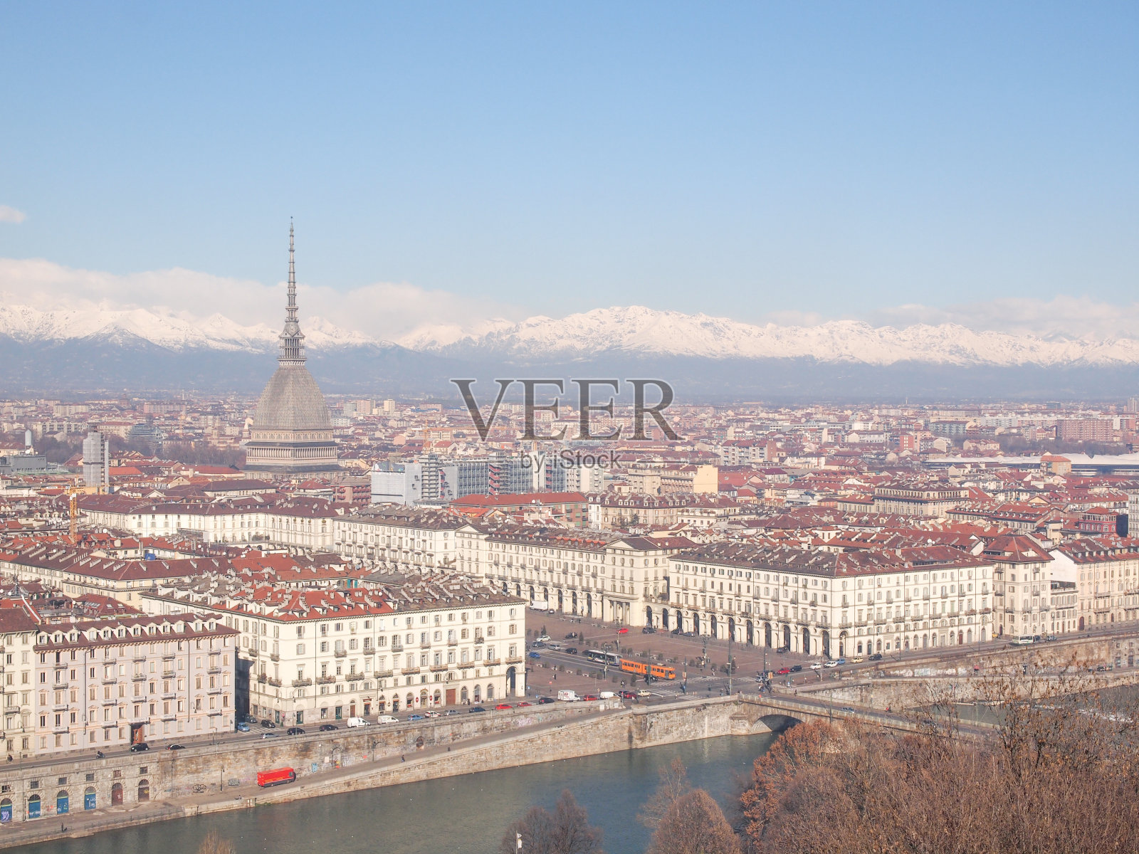 都灵视图照片摄影图片