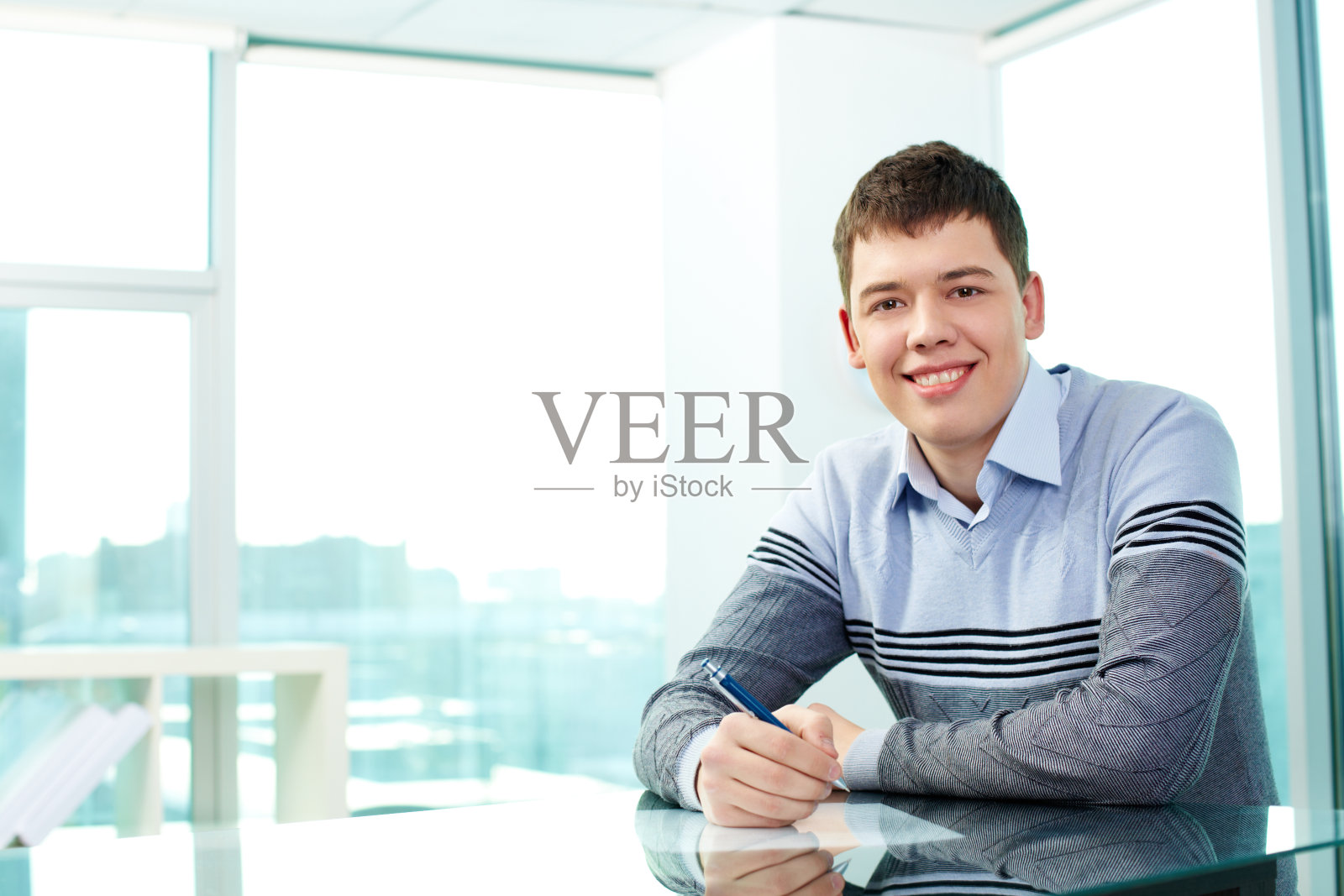 办公室职员照片摄影图片