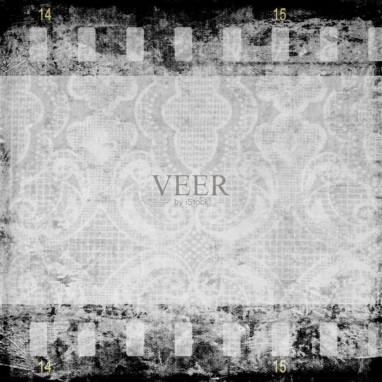 带薄膜带的旧纸照片摄影图片