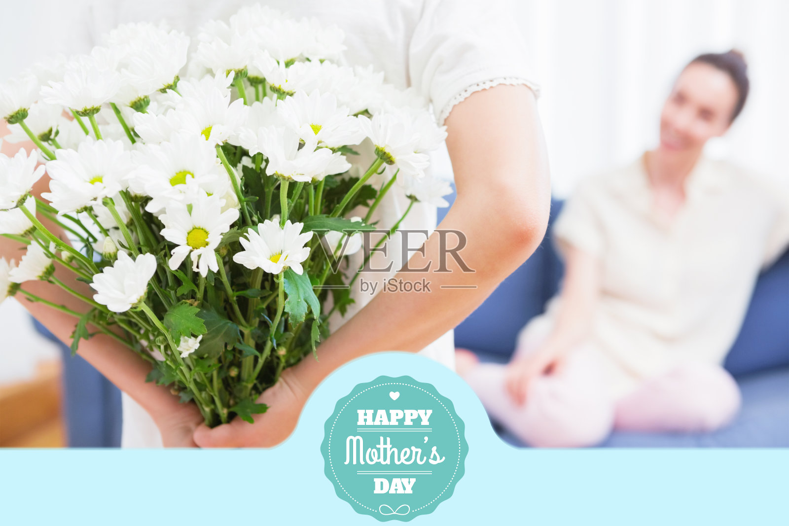 合成图像的母亲节问候照片摄影图片