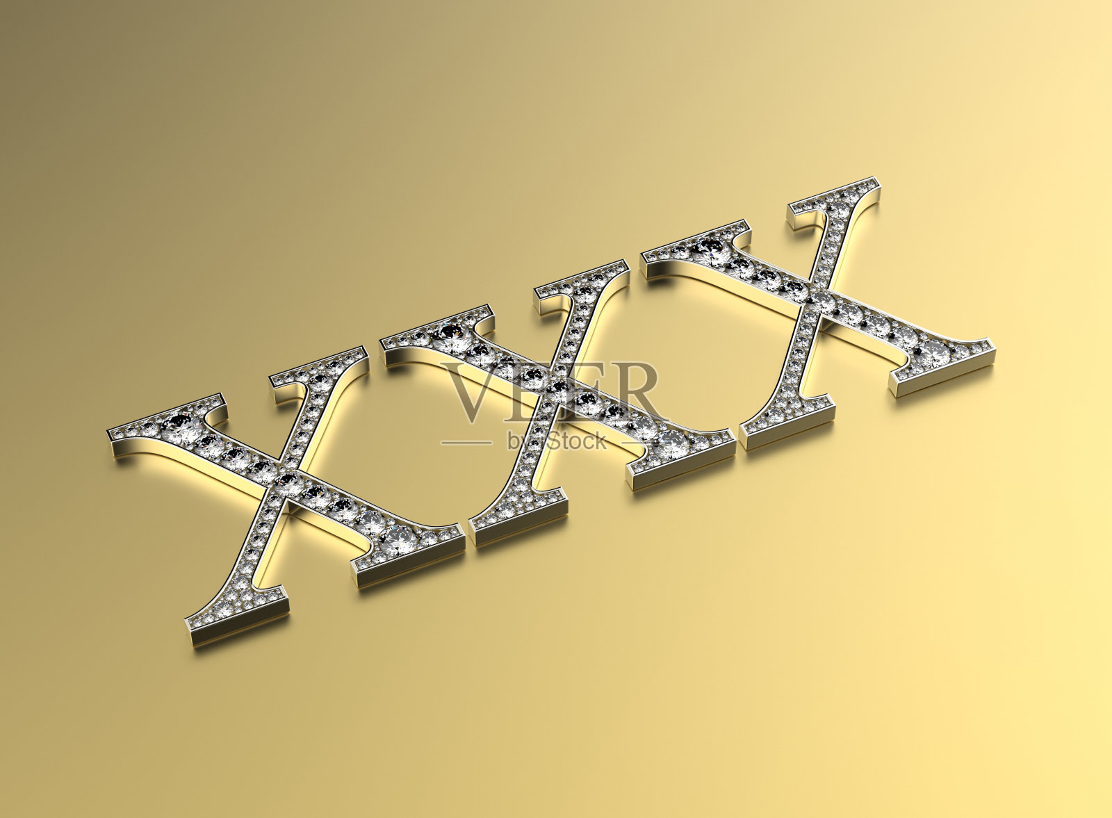 XXX钻石标志照片摄影图片