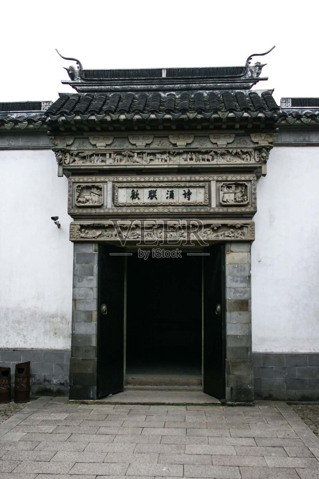 老石头门照片摄影图片