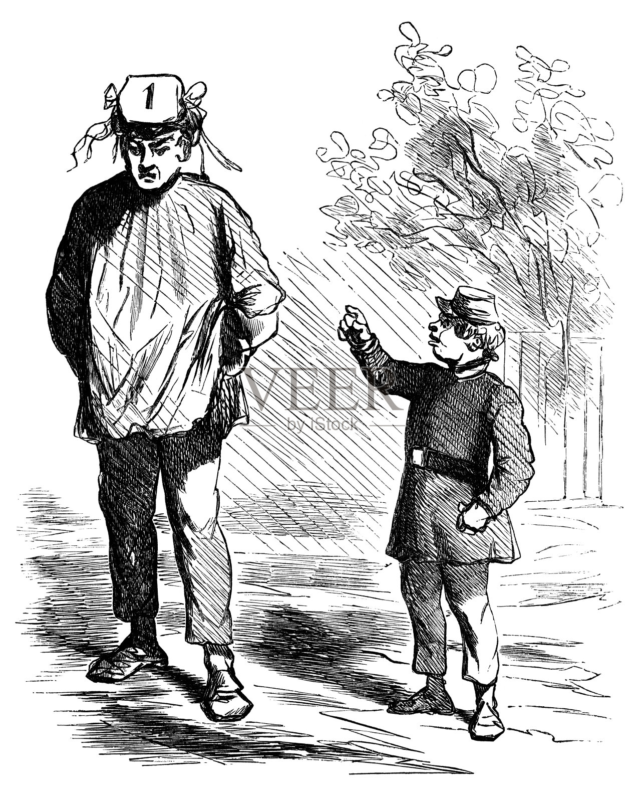 男孩嘲笑男人的帽子设计元素图片