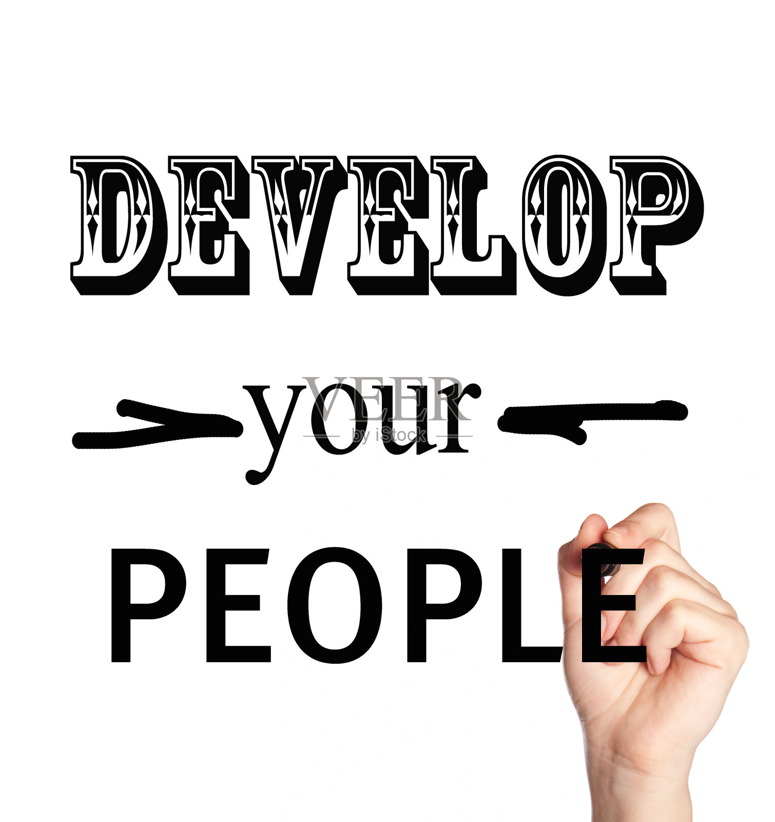 发展你的人照片摄影图片