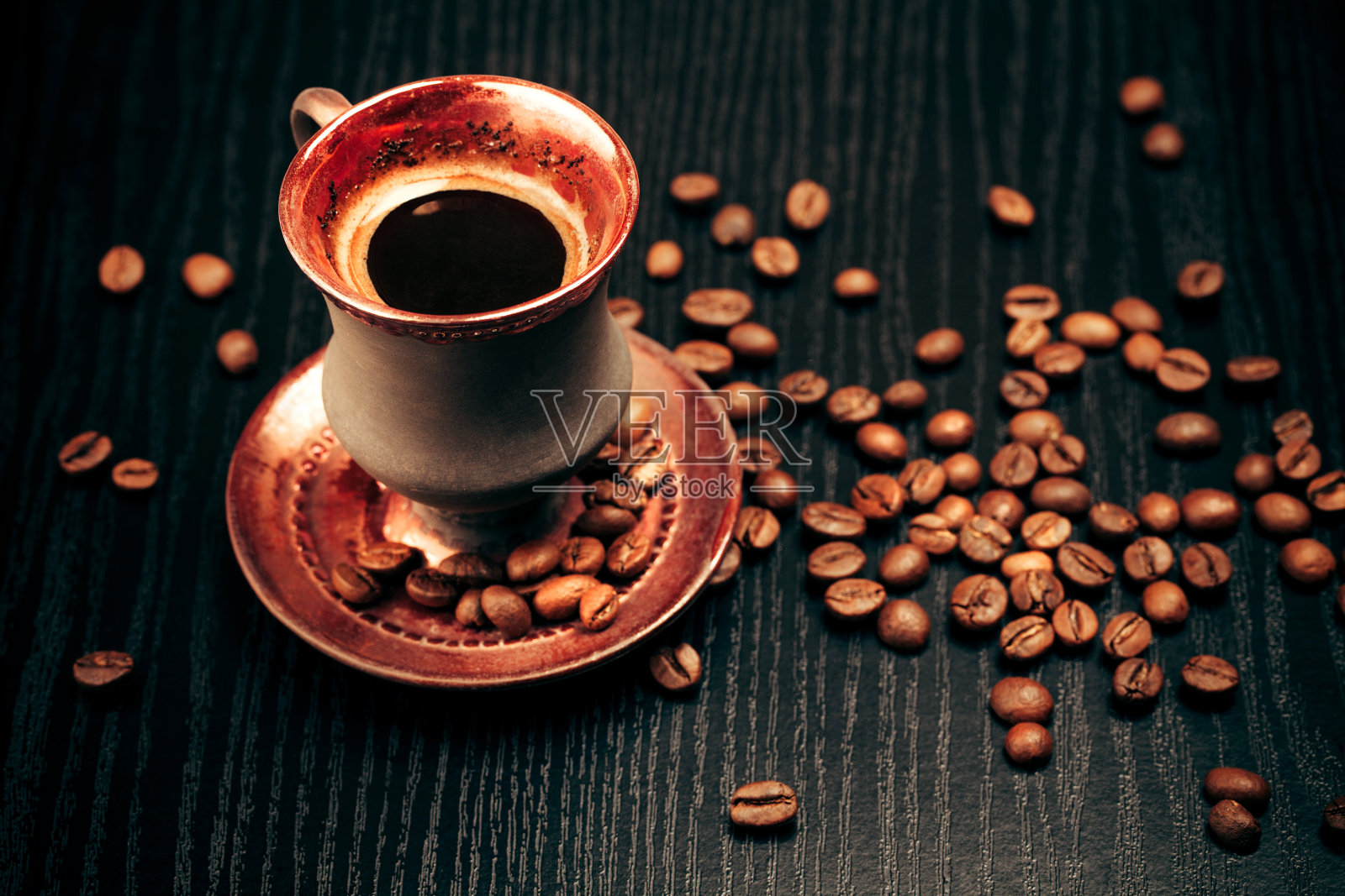 佳酿咖啡，特写照片摄影图片