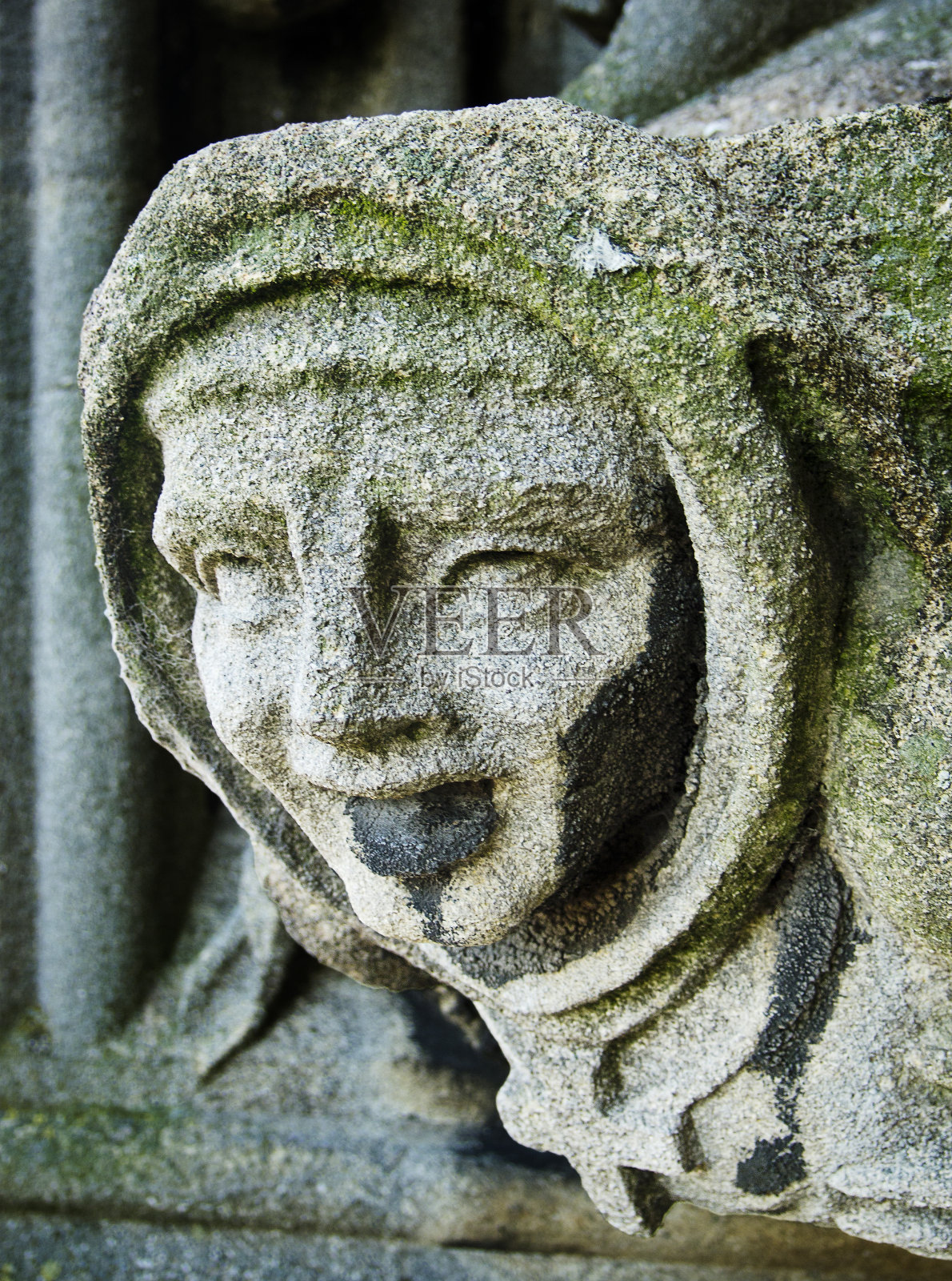 滴水嘴和尚照片摄影图片