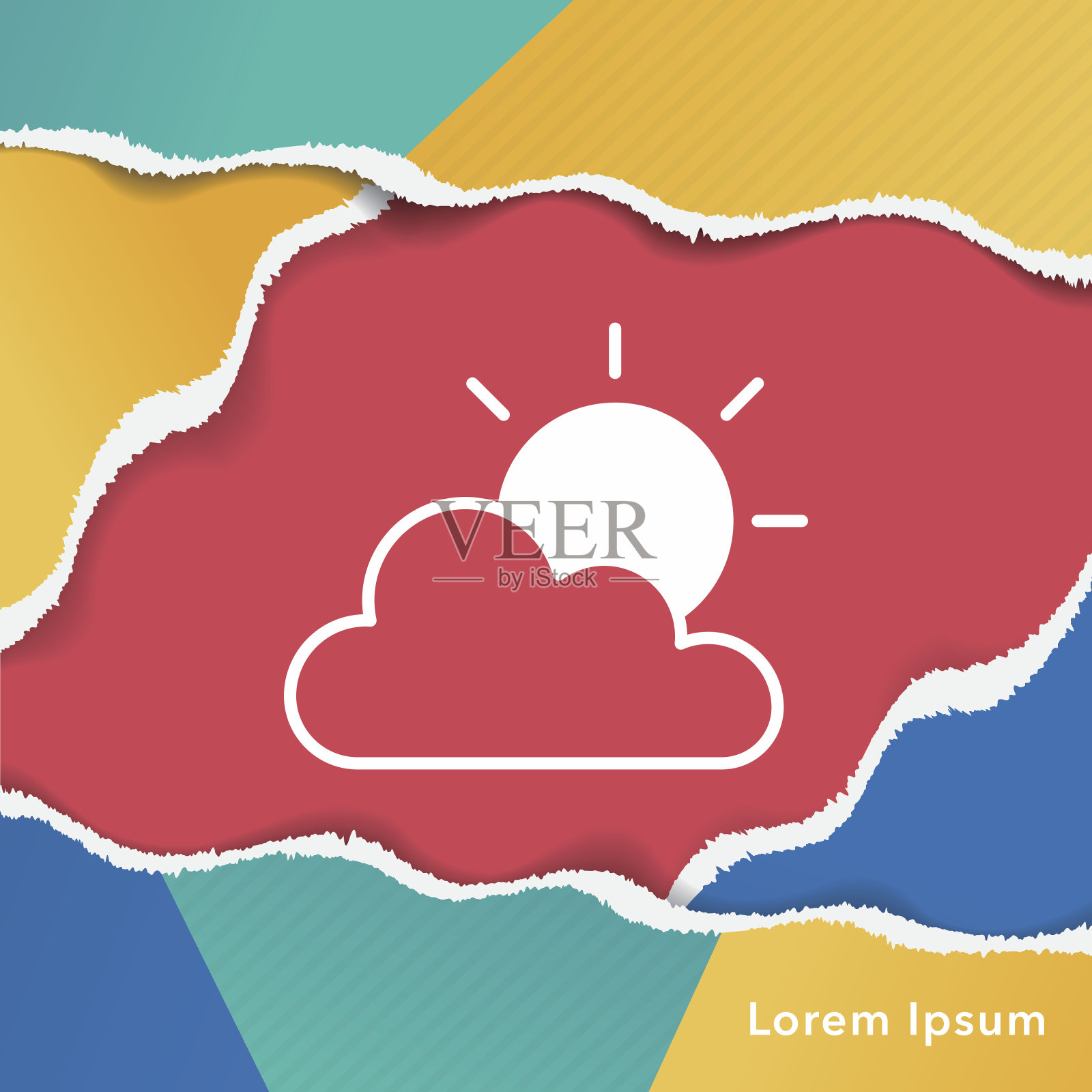 天气图标插画图片素材