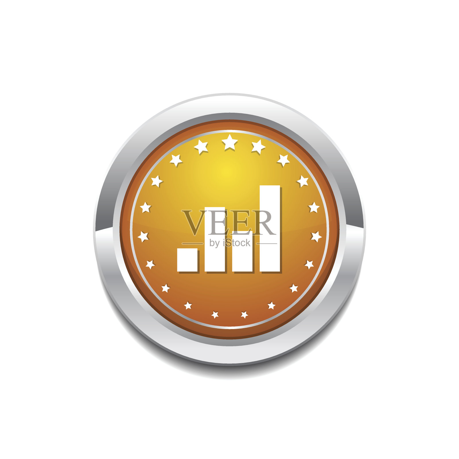 图形黄色矢量图标按钮设计元素图片