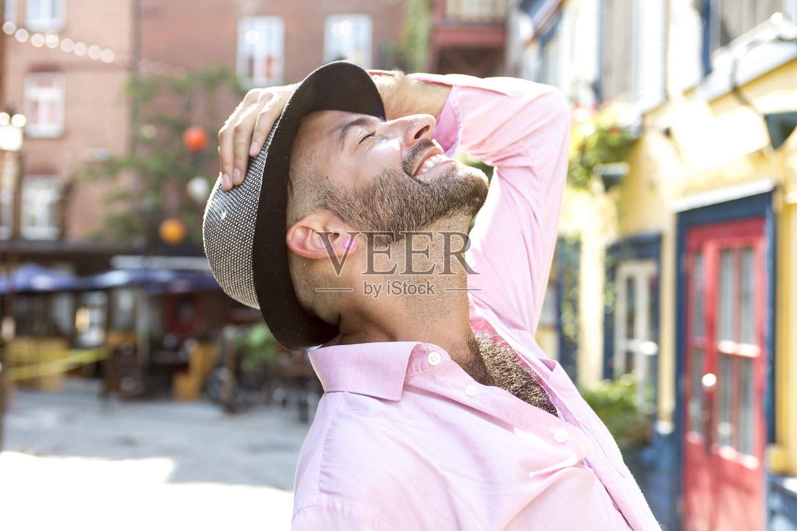 嬉皮士，但照片摄影图片