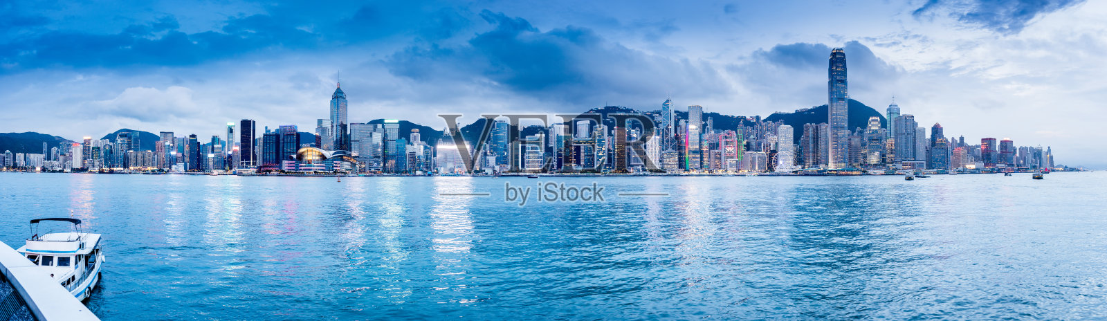 香港夜景照片摄影图片